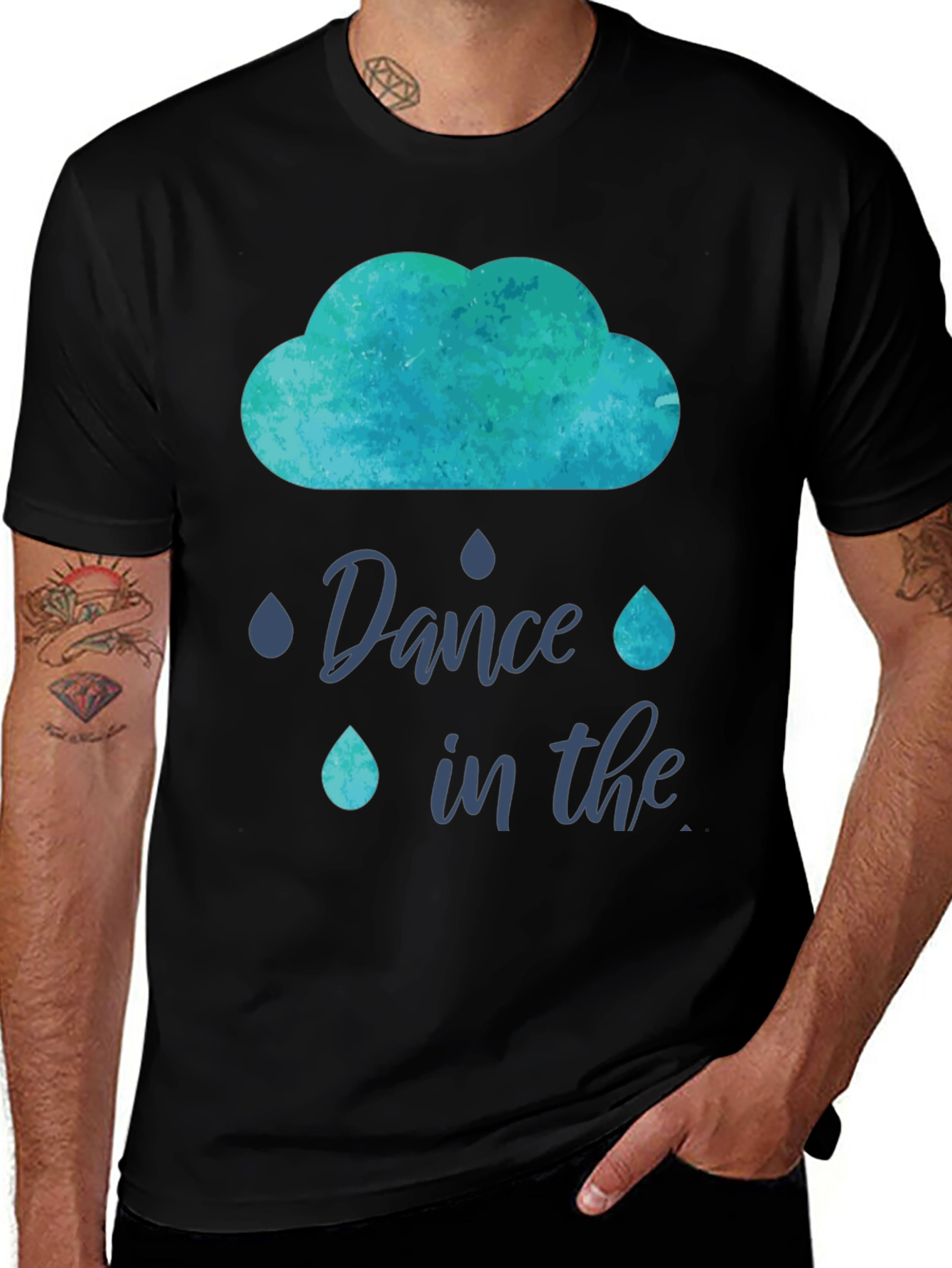 Variant 24 of Dance in the Rain Graphic T-Shirt