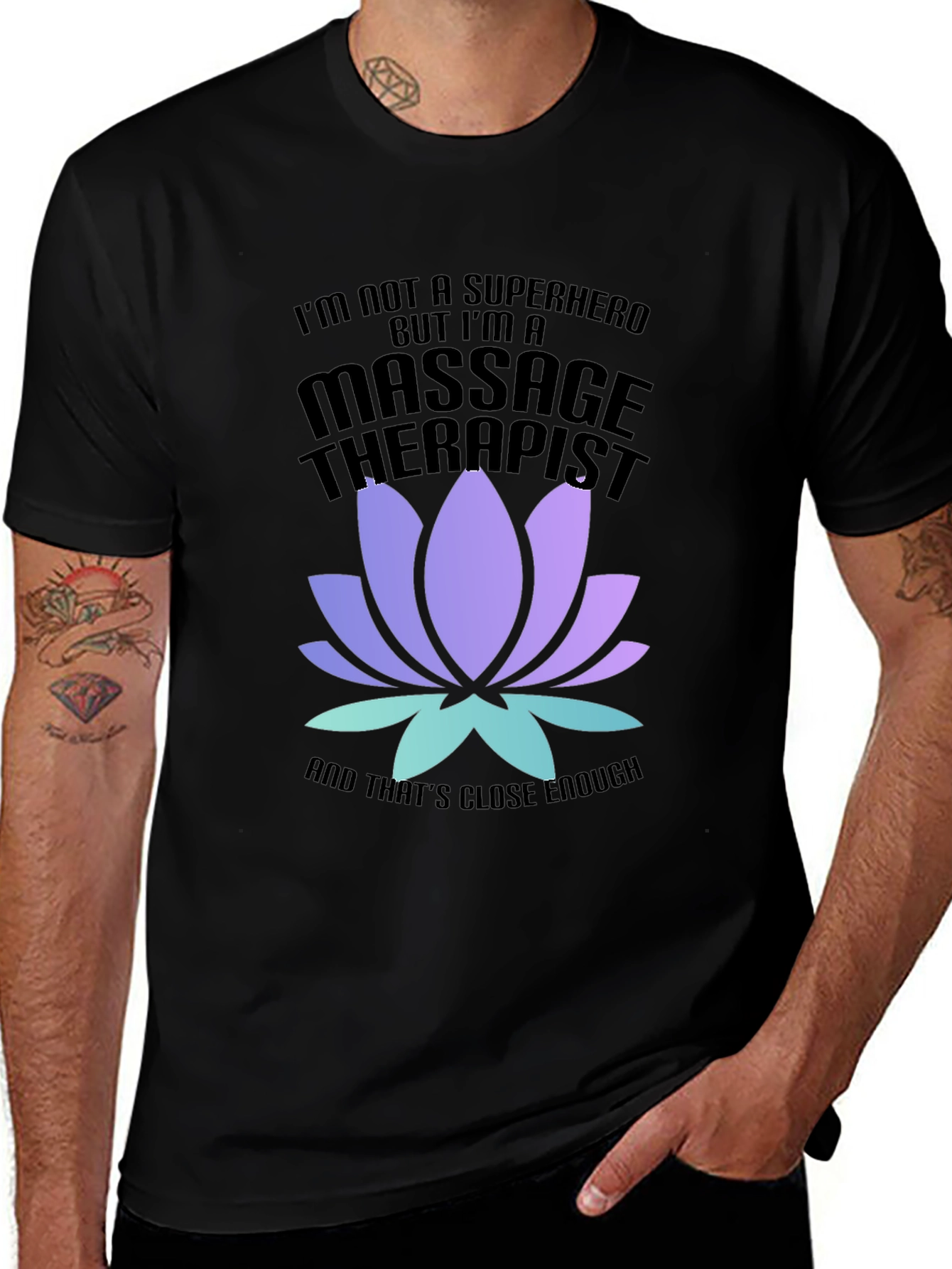 Variant 16 of Massage Therapist Graphic T-Shirt - Unisex