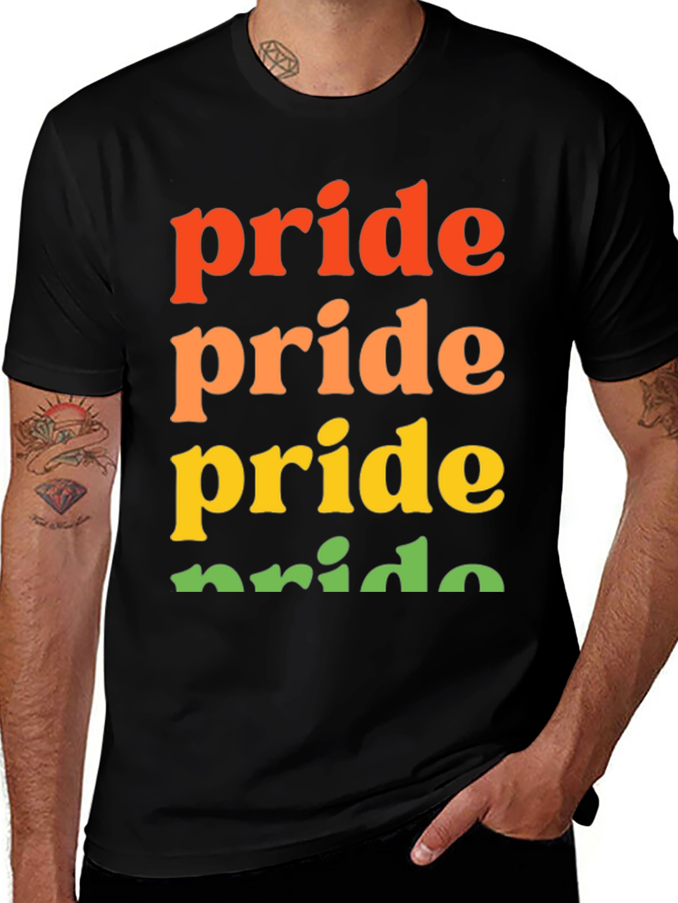 Variant 29 of Pride Rainbow Tee