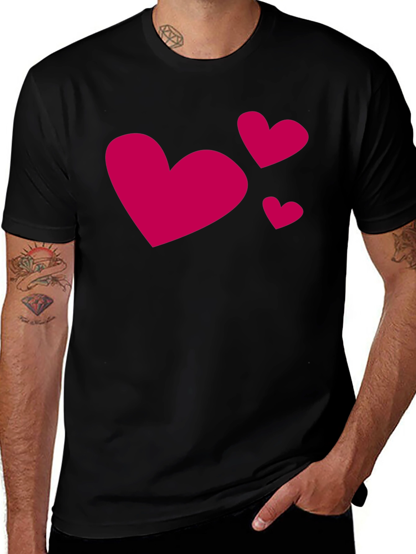 Variant 25 of Heart Graphic Tee - Love is in the Air!