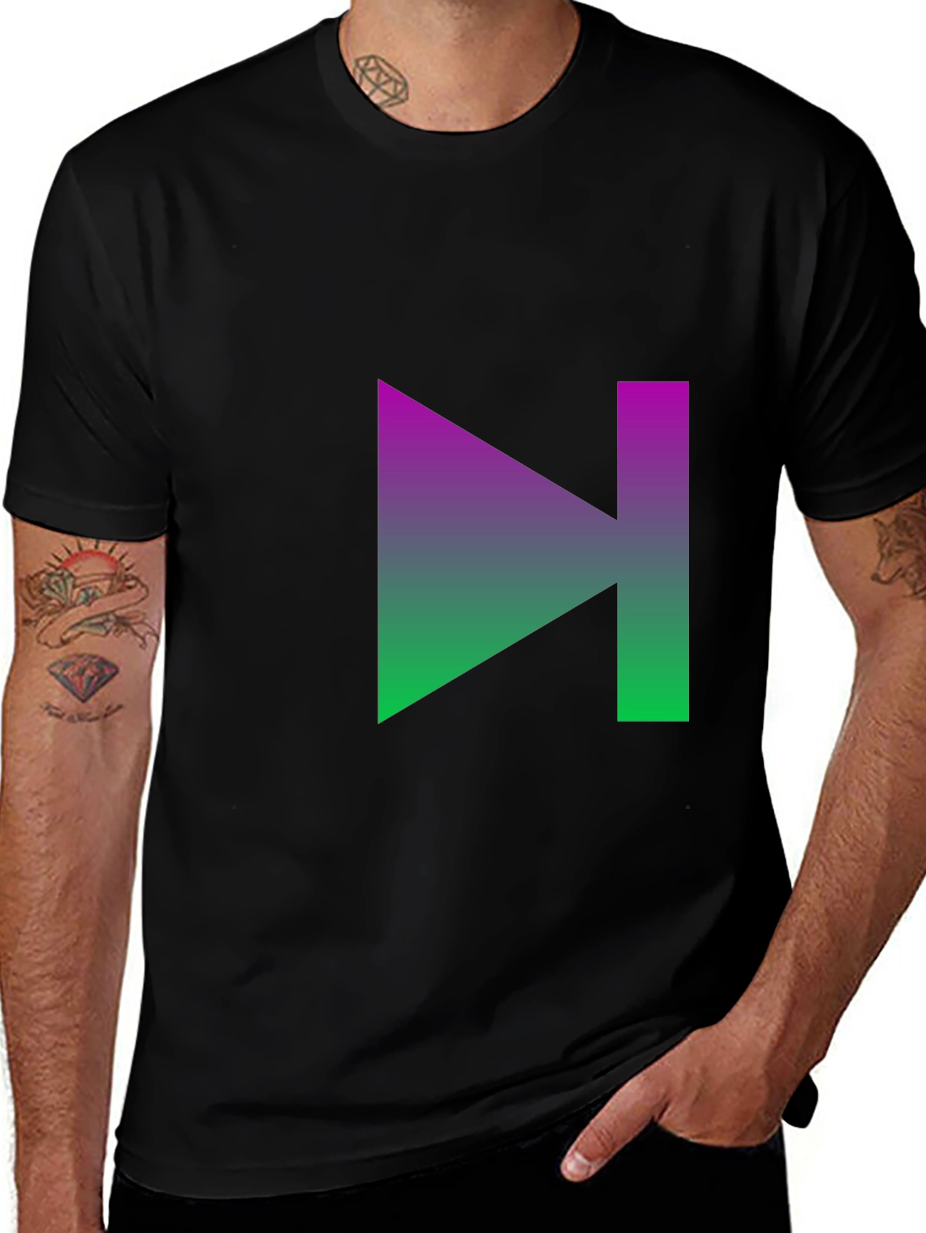 Variant 3 of Forward Gradient Graphic T-Shirt