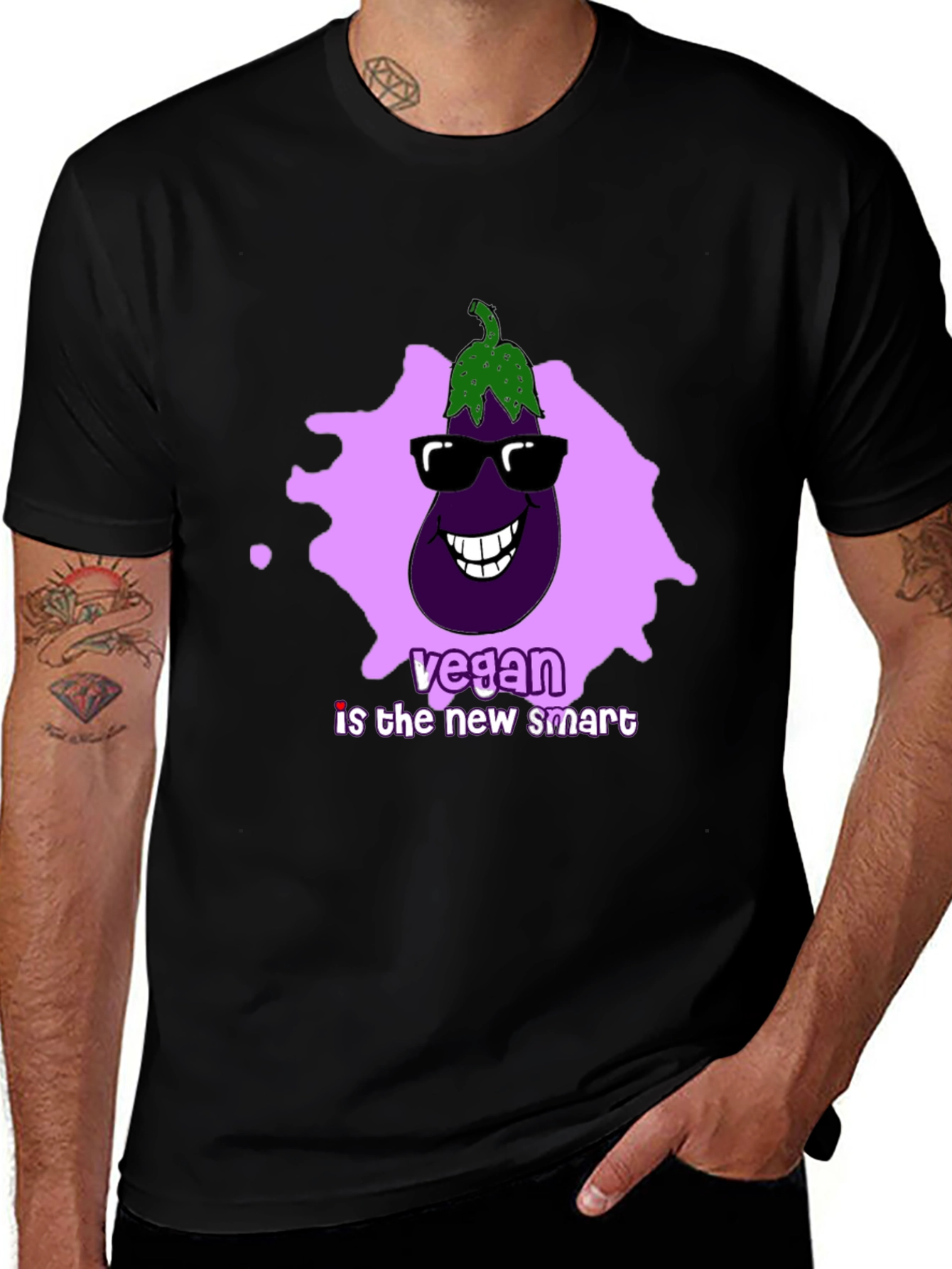 Variant 29 of Vegan Smart Eggplant Tee