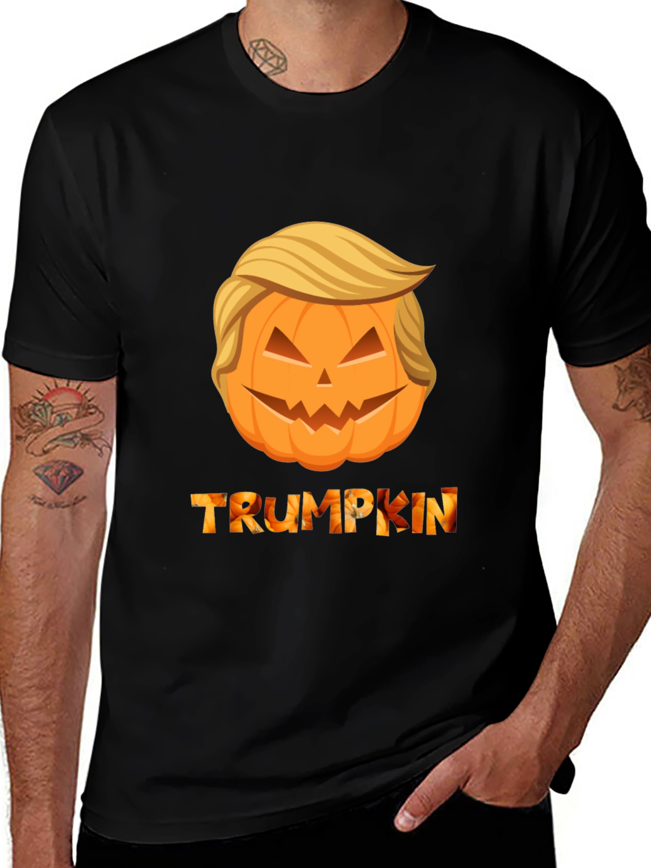 Trumpkin Halloween T-Shirt - Political Humor Tee
