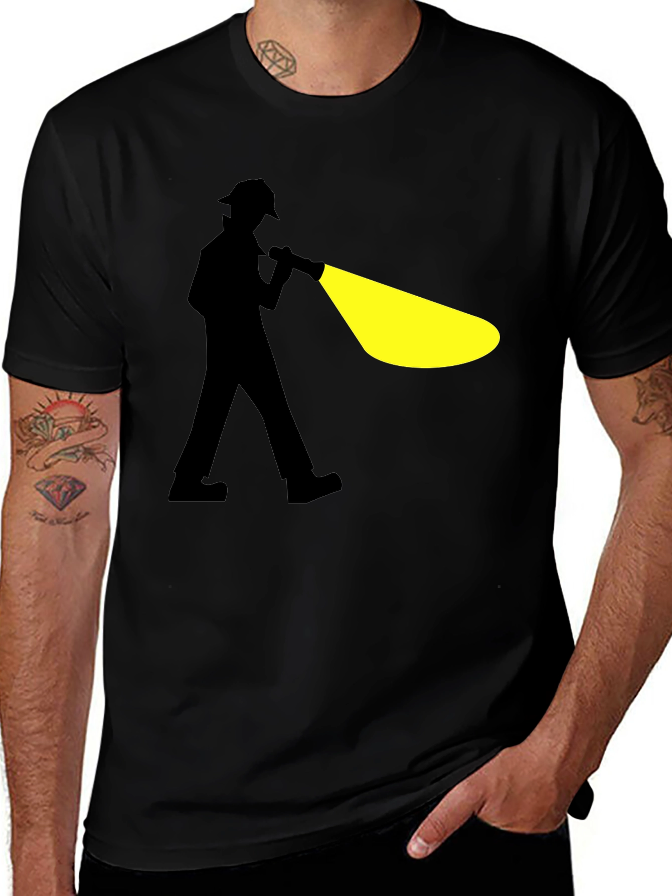 Variant 11 of Illuminating Detective Graphic T-Shirt