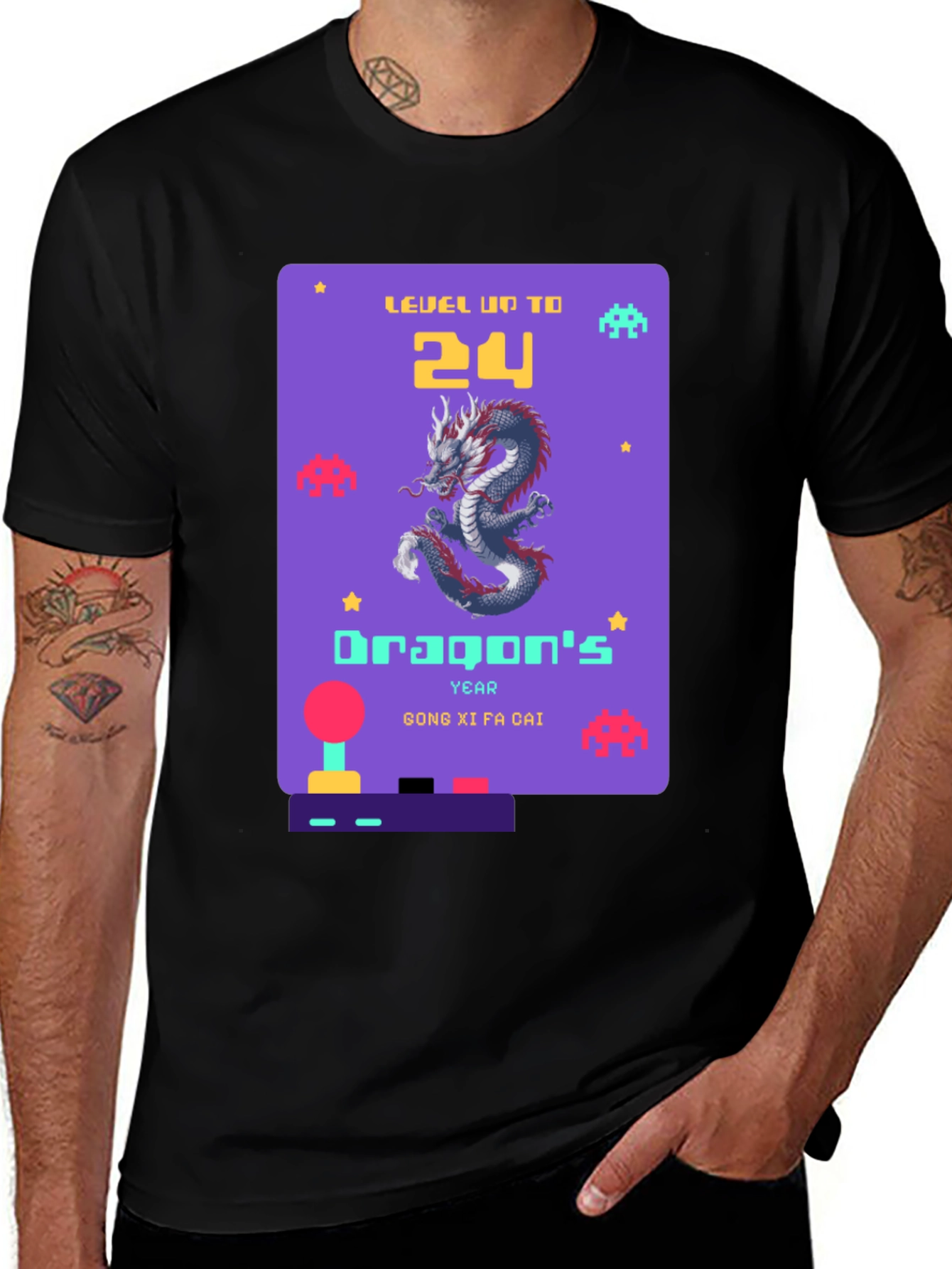 Level Up to 24 Dragon Year Tee