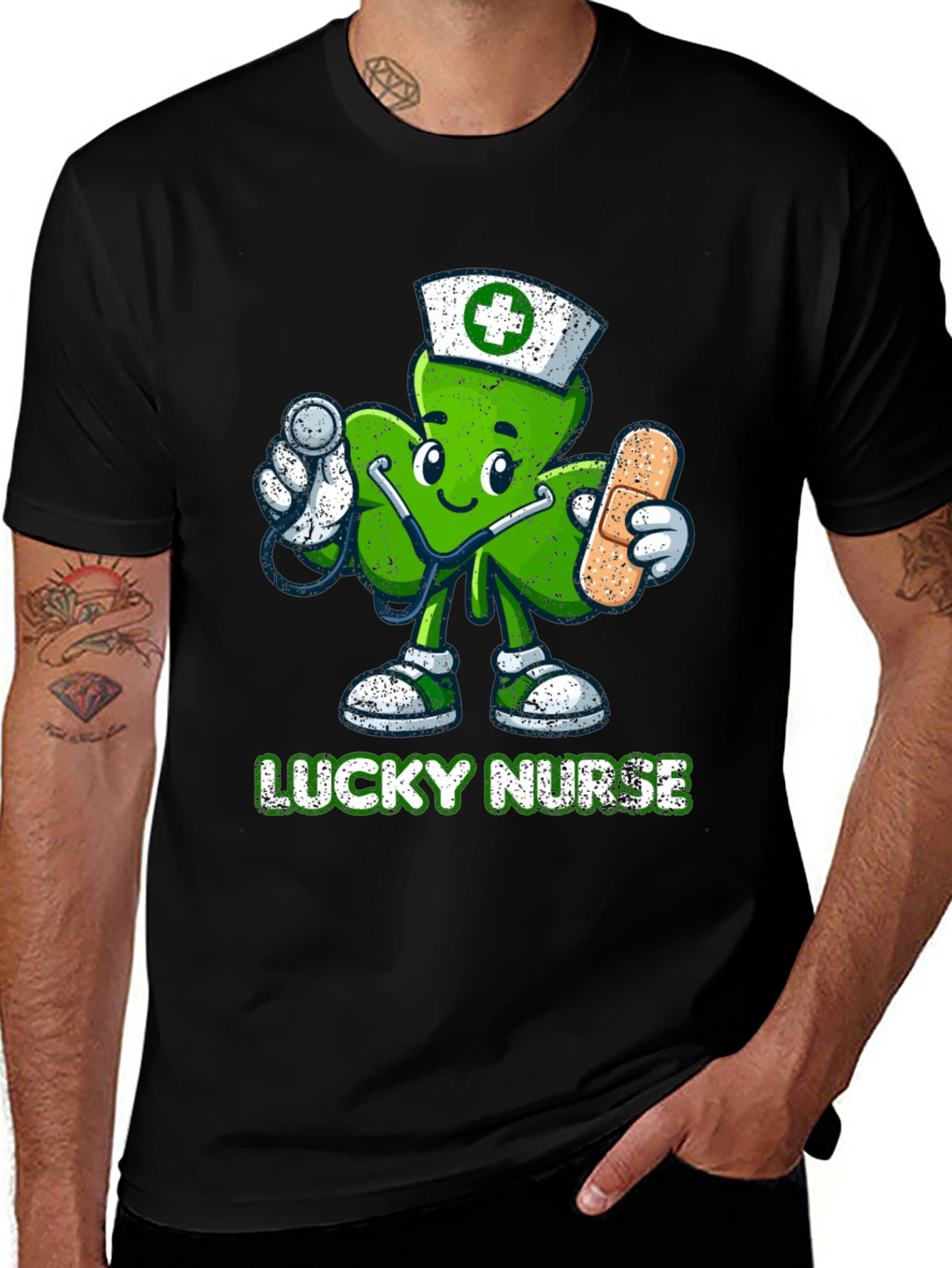 Variant 25 of Lucky Nurse St. Patrick's Day T-Shirt