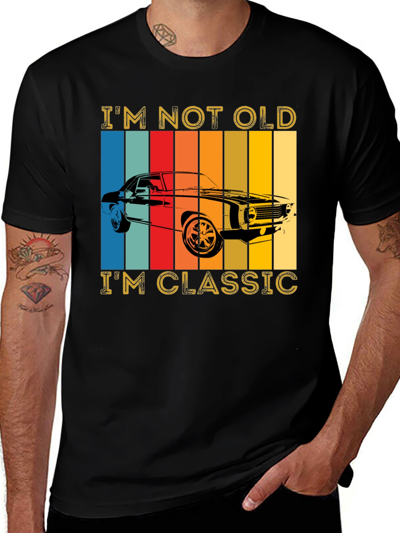 Variant 6 of I'm Not Old, I'm Classic Car T-Shirt
