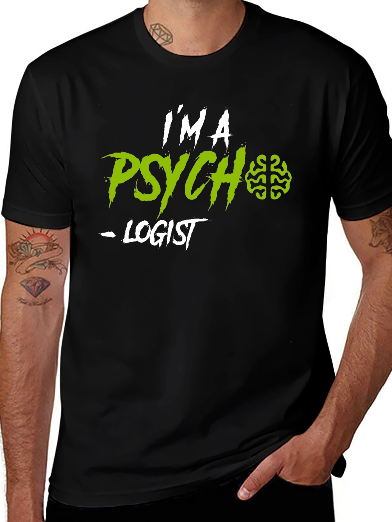 I'm A Psychologist Funny Graphic Tee