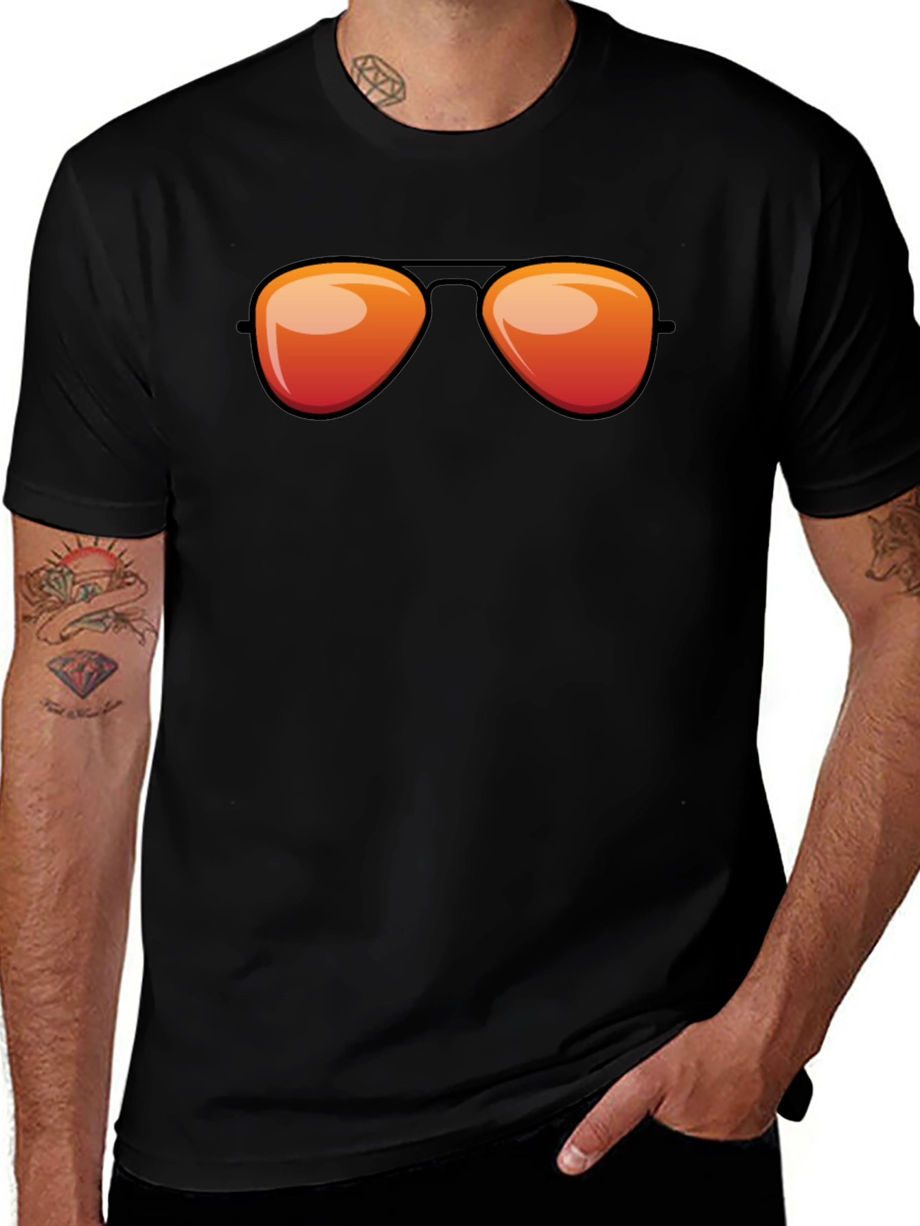 Variant 30 of Aviator Sunglasses Graphic T-Shirt - Cool Style