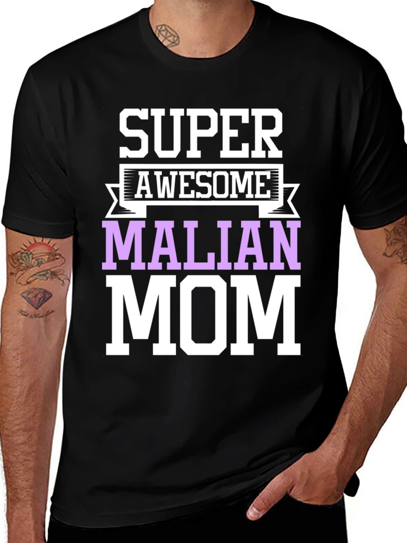 Super Awesome Malian Mom T-Shirt