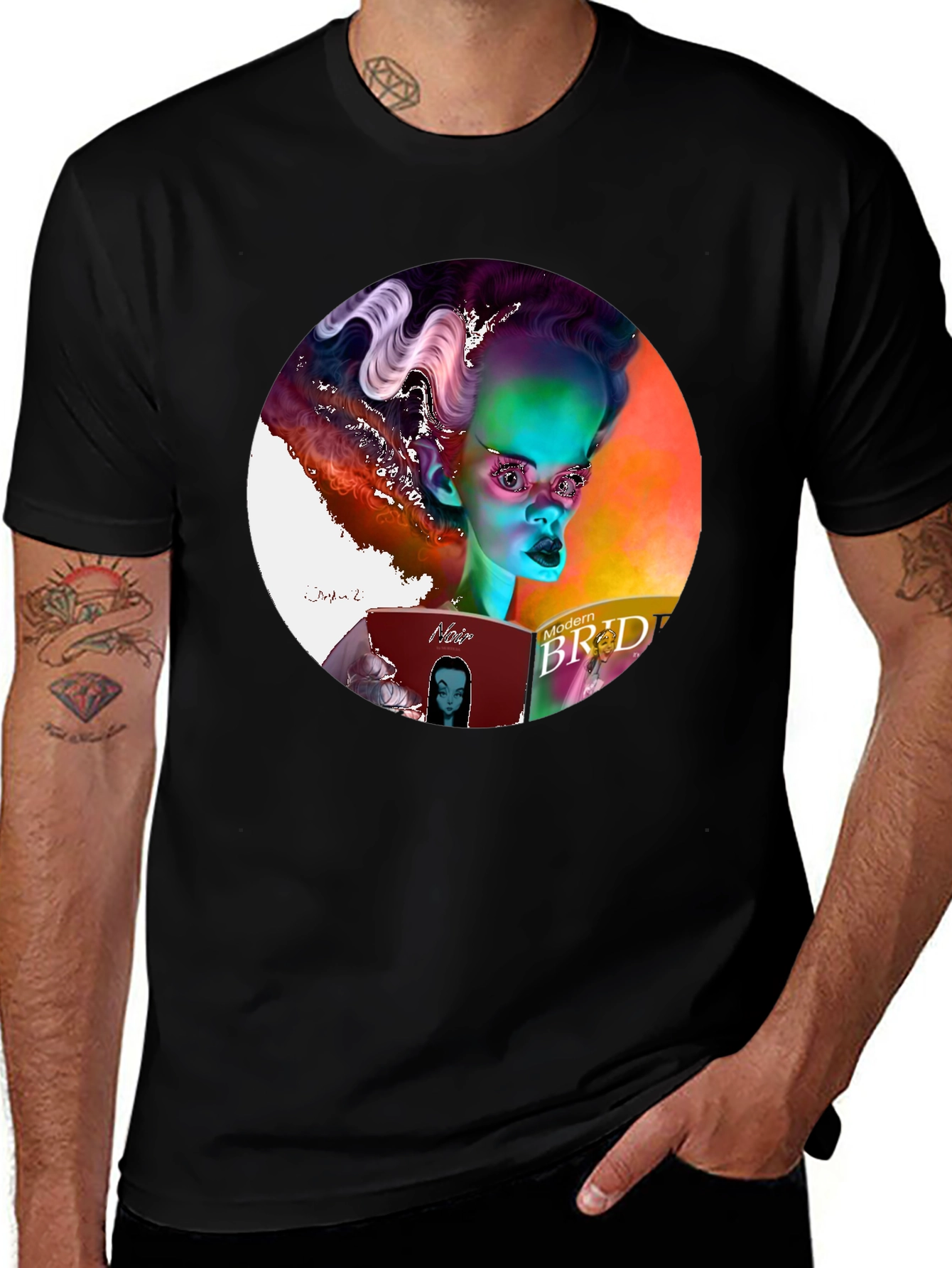 Variant 6 of Bride of Frankenstein Graphic Tee