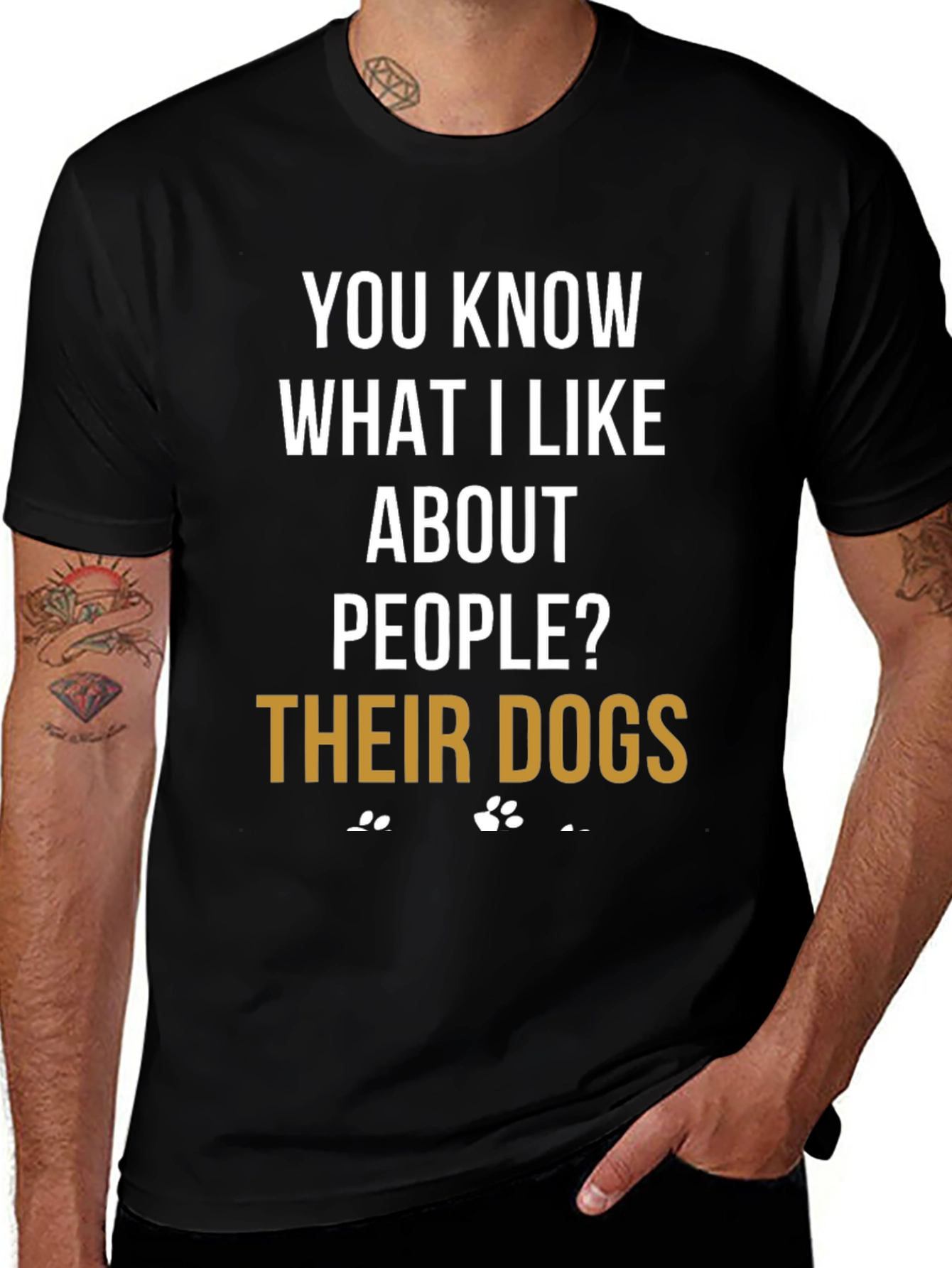 Variant 15 of Funny Dog Lover T-Shirt - "Their Dogs"