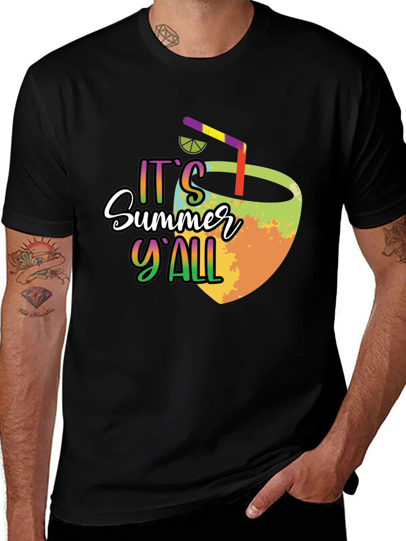 Variant 12 of It's Summer Y'all Graphic Tee