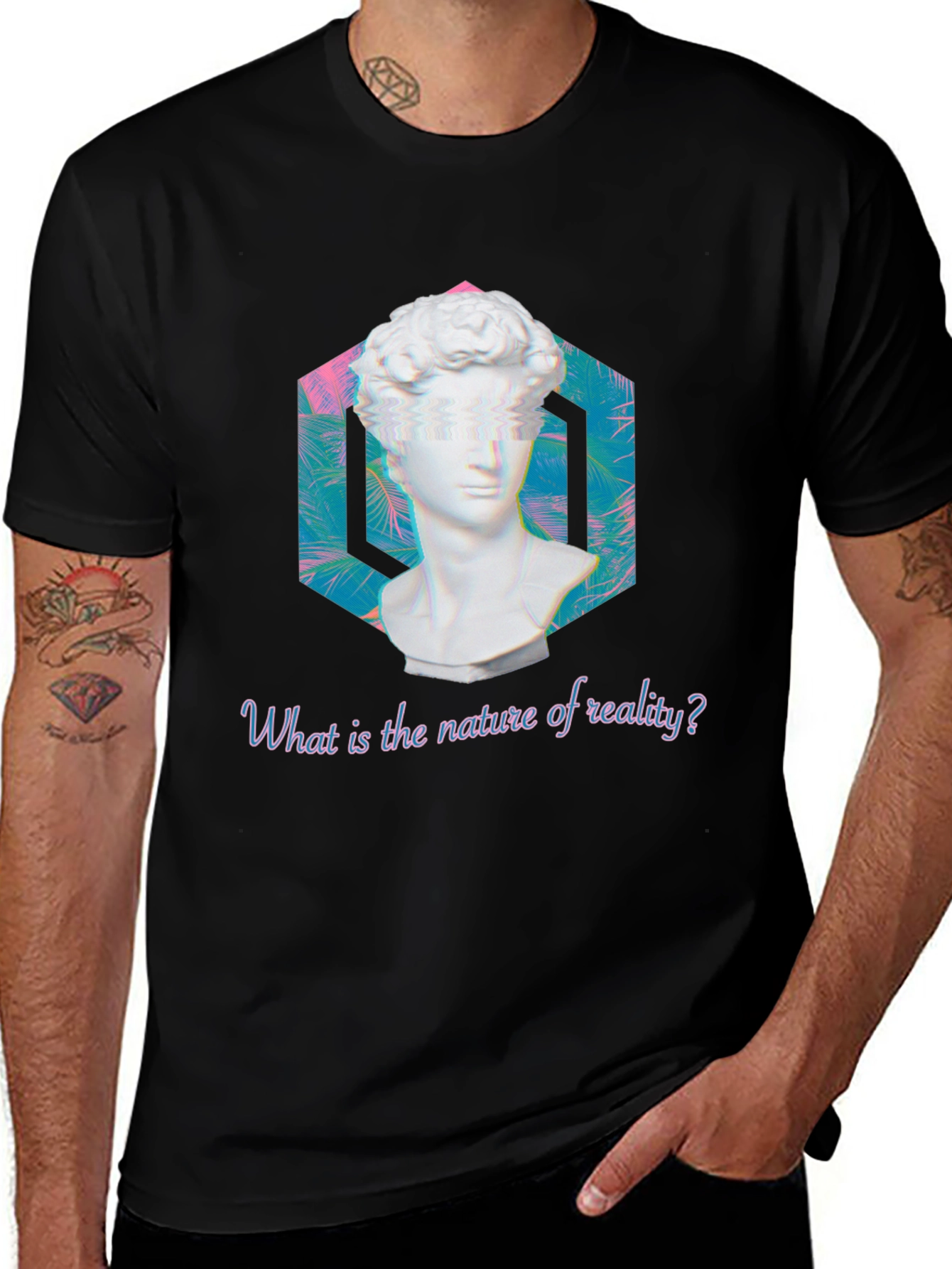 Variant 14 of Philosophical T-Shirt - Nature of Reality Tee