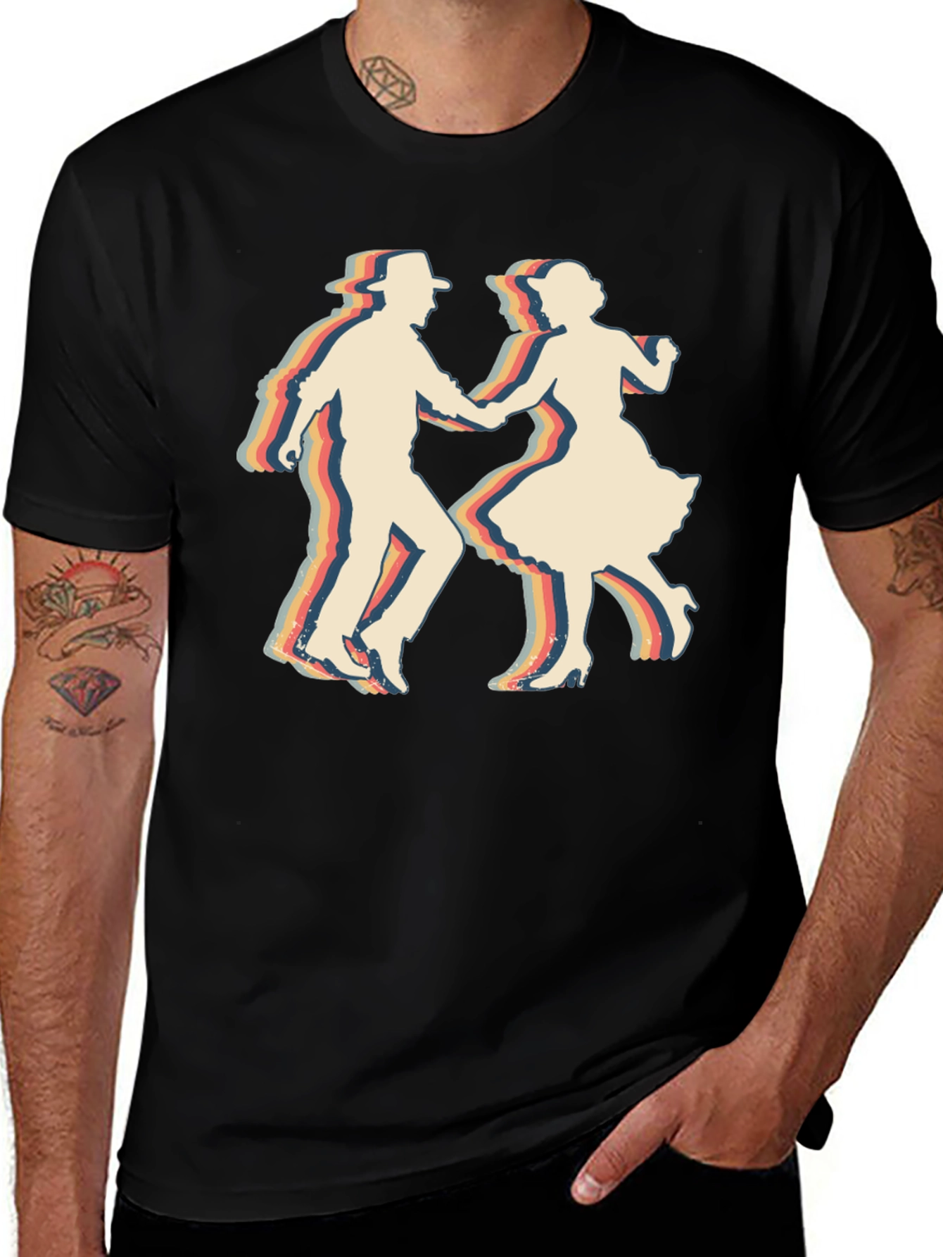 Variant 3 of Retro Dance T-Shirt