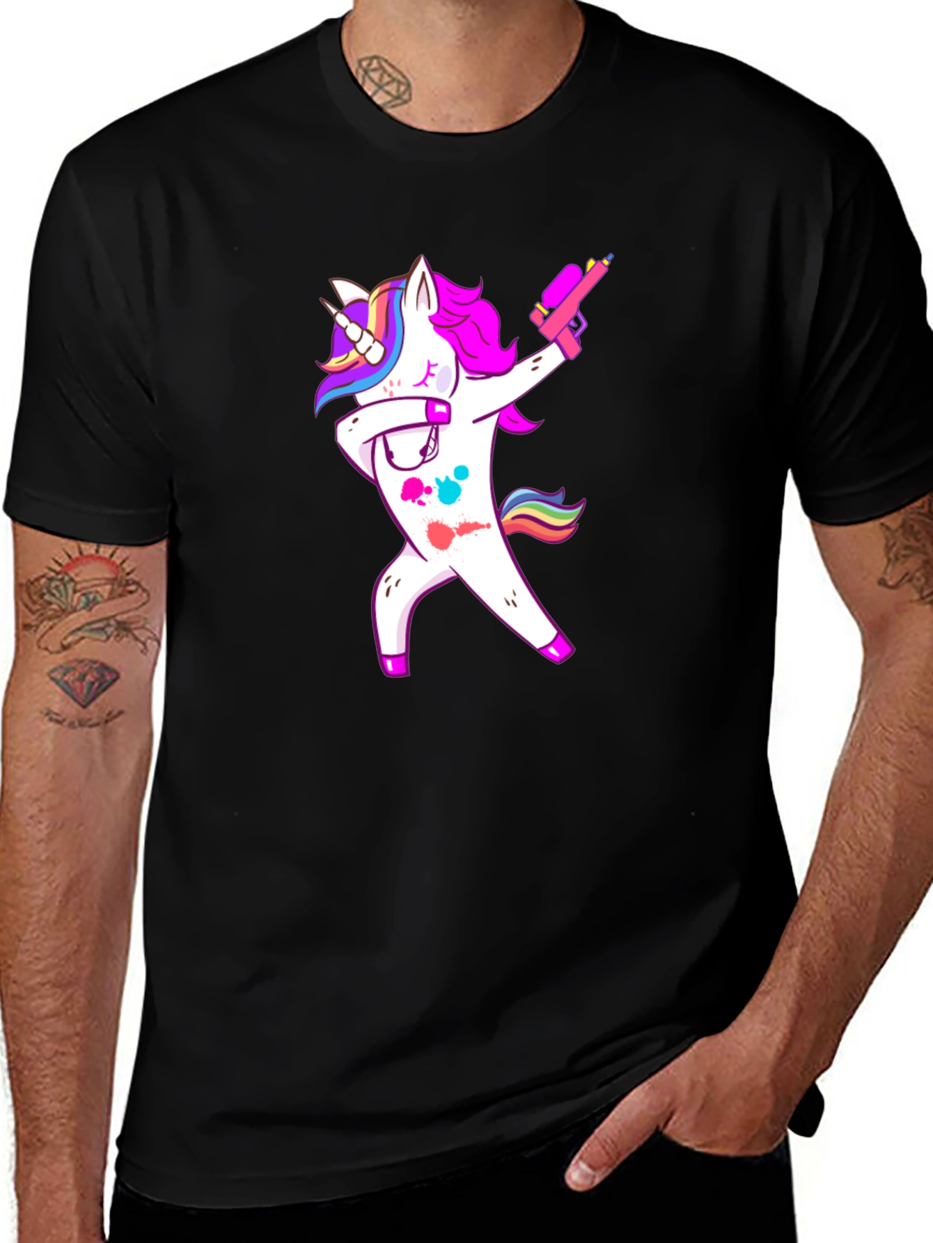 Variant 15 of Dabbing Unicorn T-Shirt