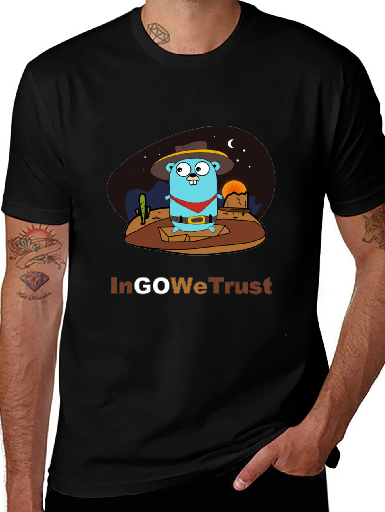 Variant 9 of In Go We Trust T-shirt