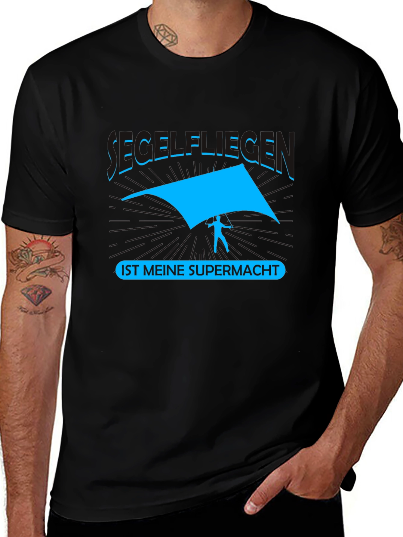 Segelfliegen Is Meine Supermacht T-Shirt