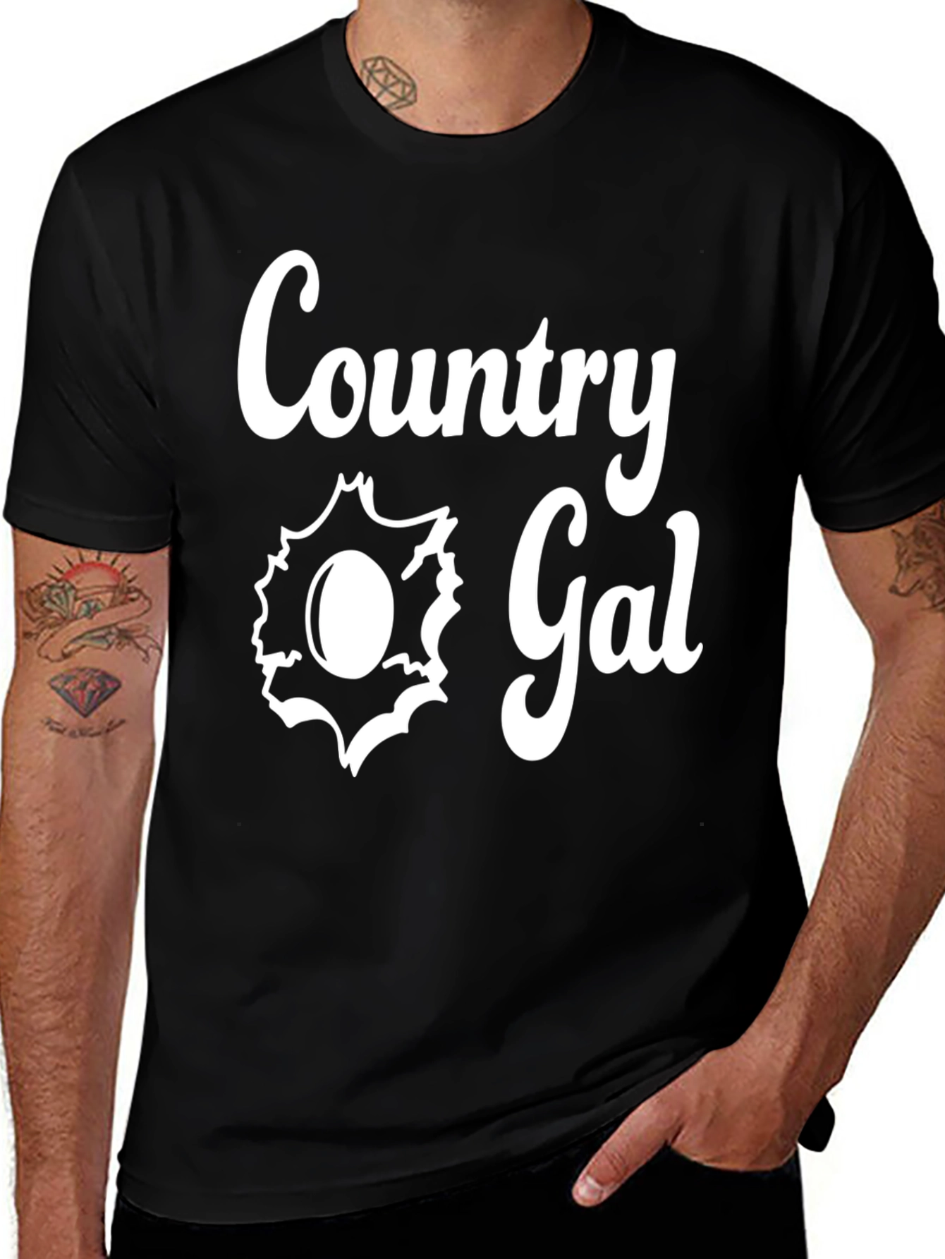 Country Gal Graphic Tee - Stylish Comfort