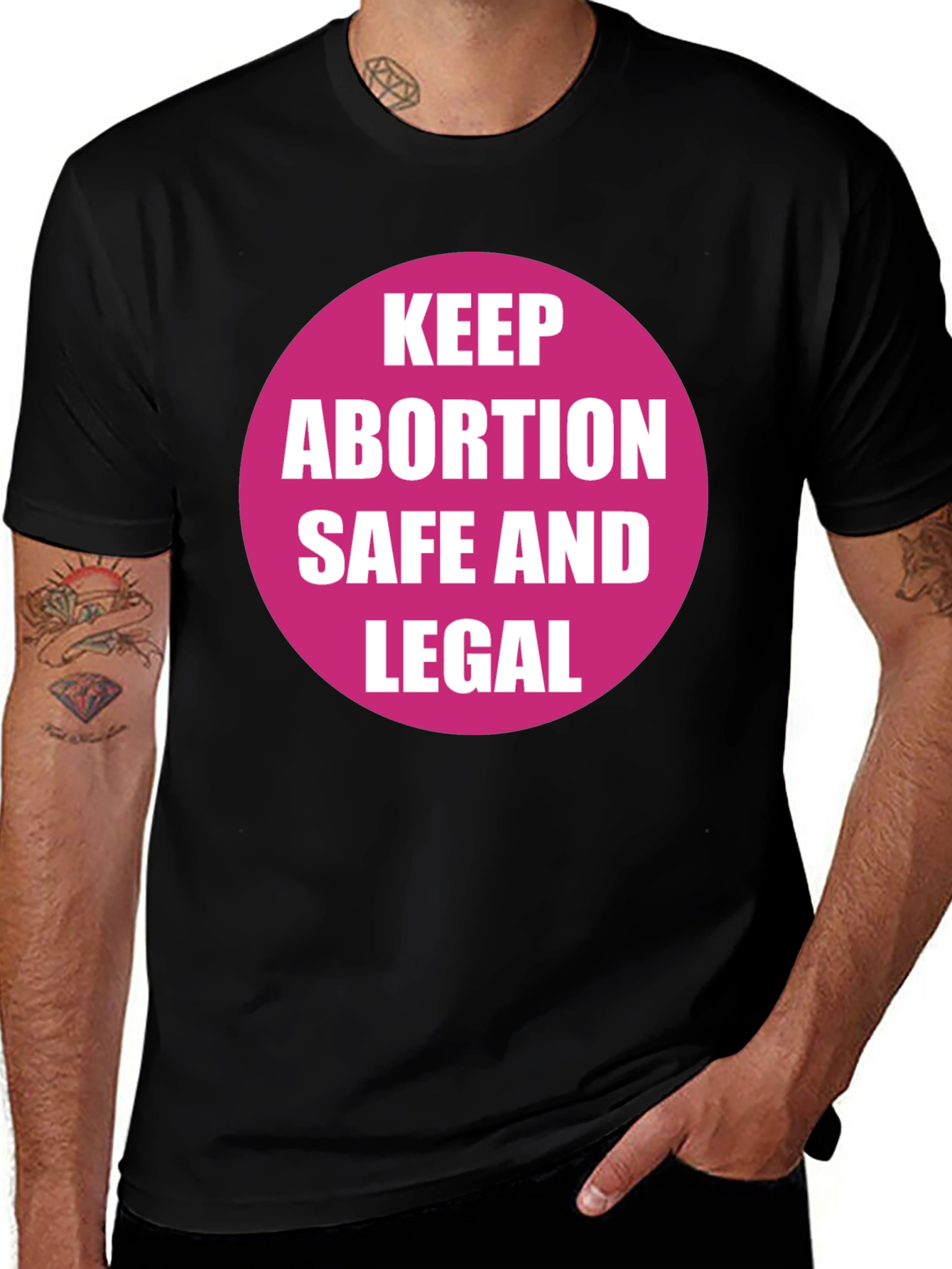 Variant 25 of Keep Abortion Safe and Legal T-Shirt
