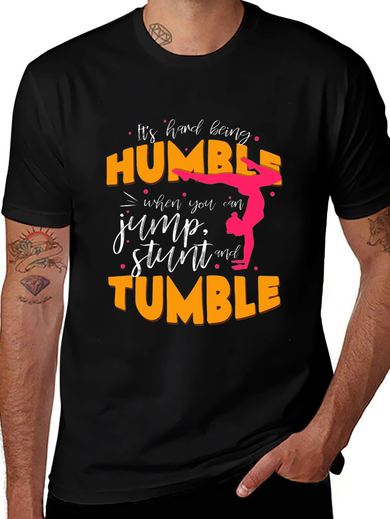Variant 26 of Humble Stunt & Tumble Graphic T-Shirt