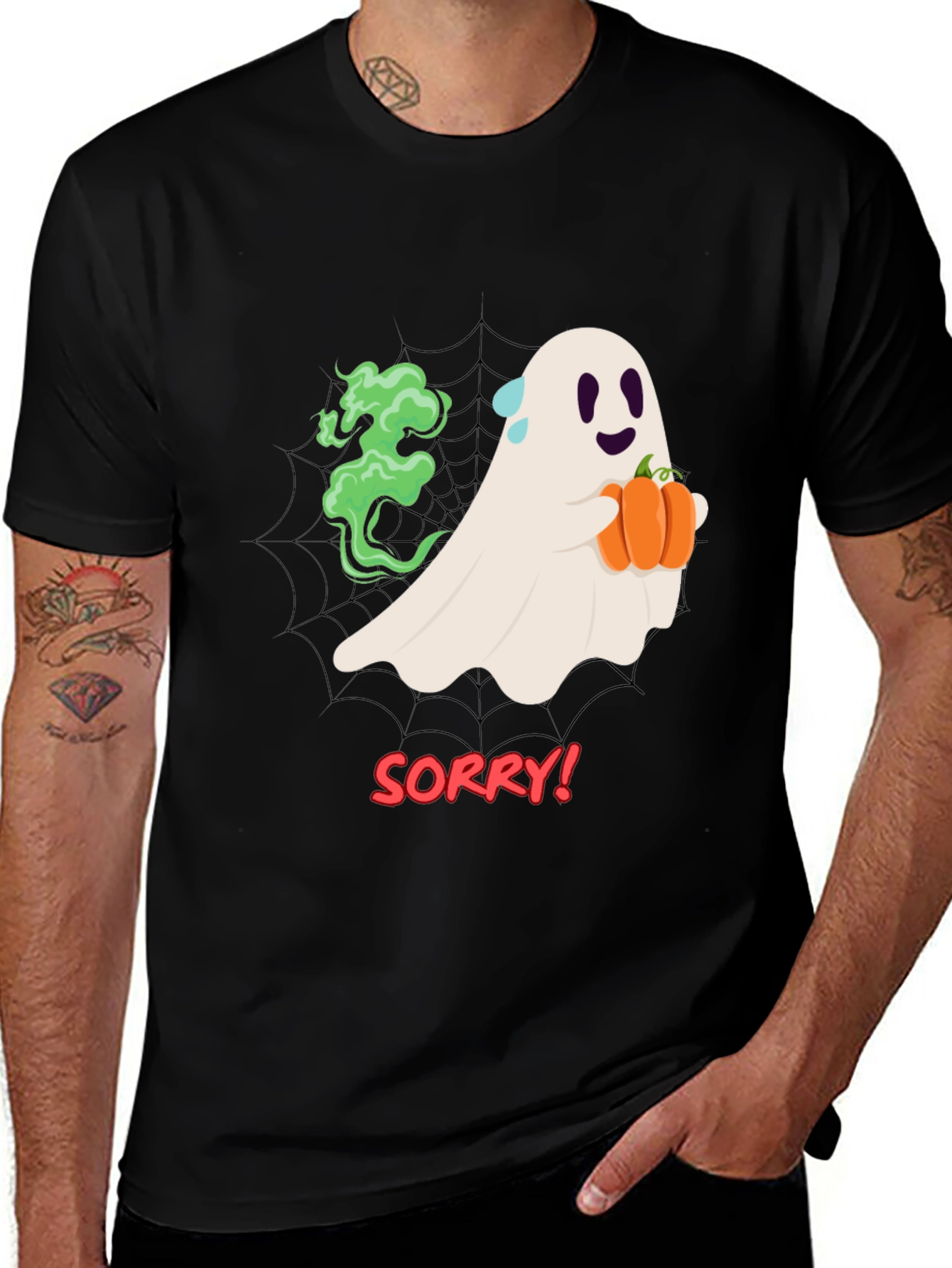 Halloween Ghost T-Shirt - Sorry!