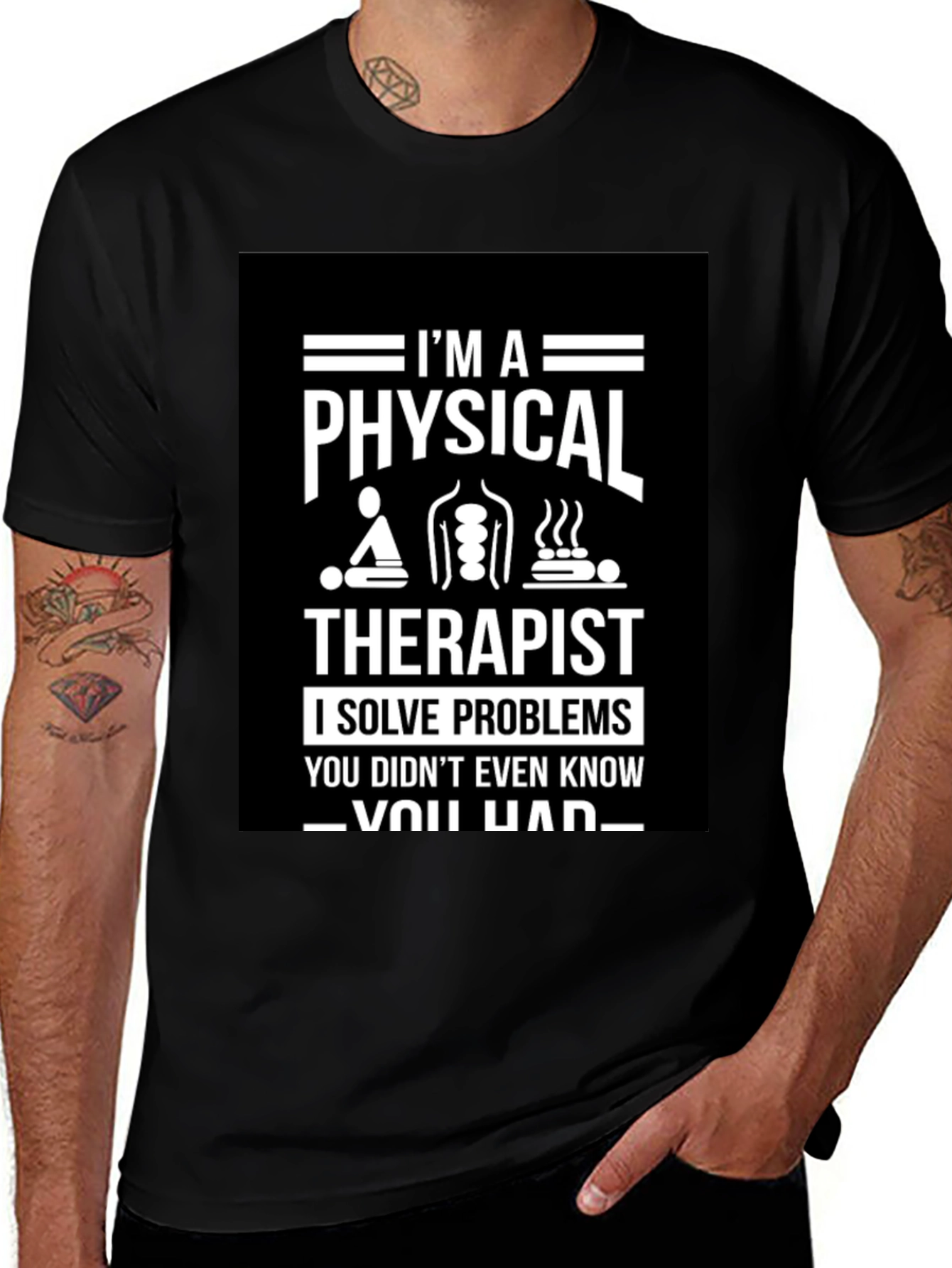 Physical Therapist Novelty Graphic Tee