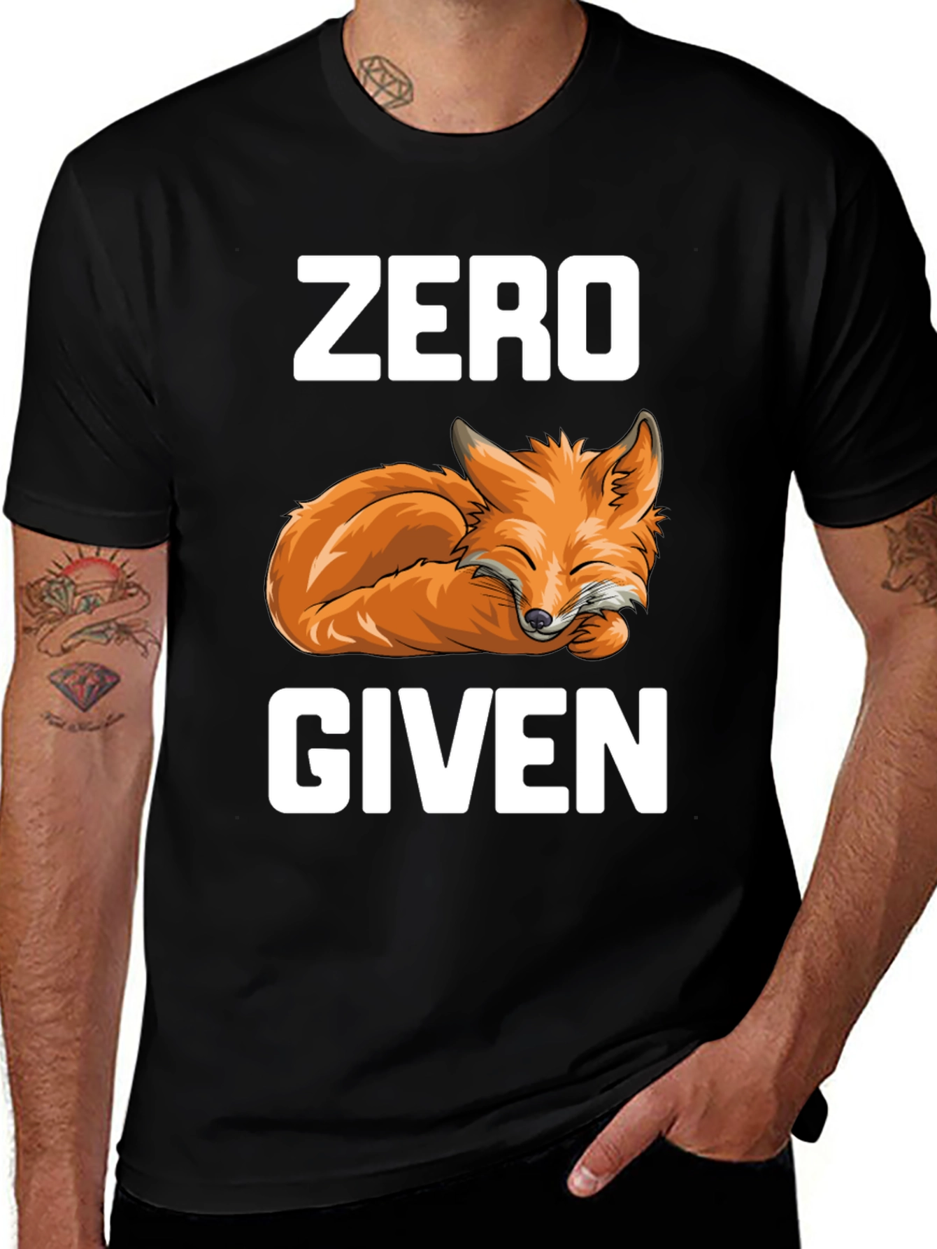 Variant 3 of Zero Fox Given T-Shirt - Funny Animal Tee