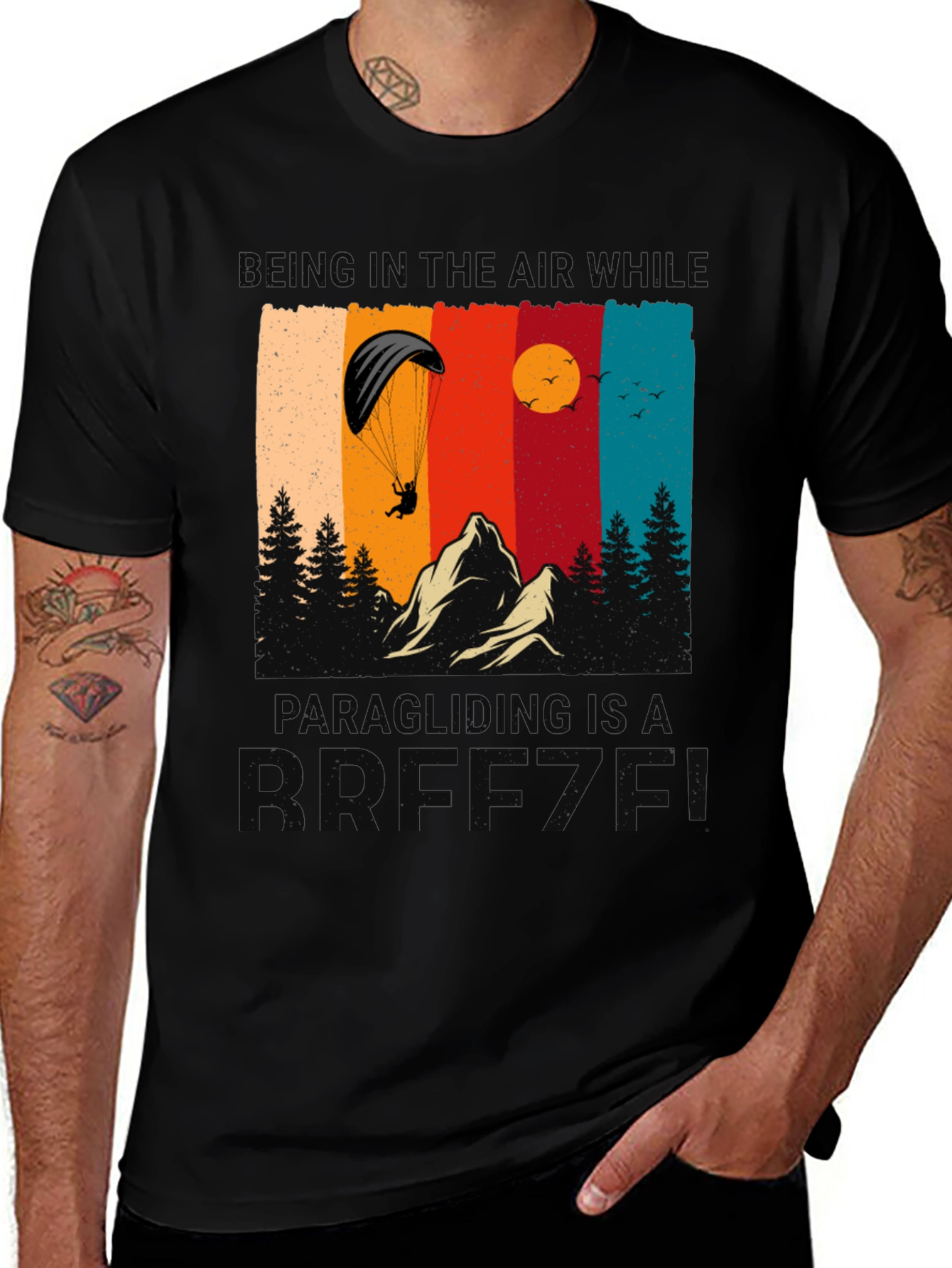 Variant 18 of Paragliding Life T-Shirt