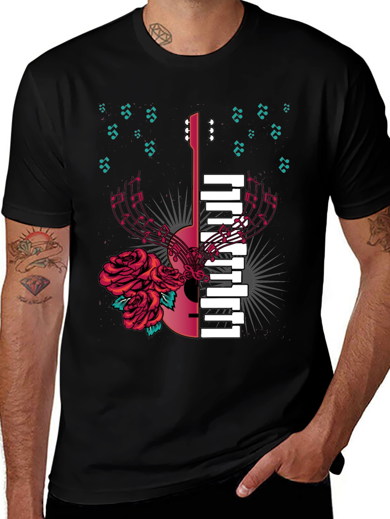 Variant 2 of Musical Harmony Graphic Tee