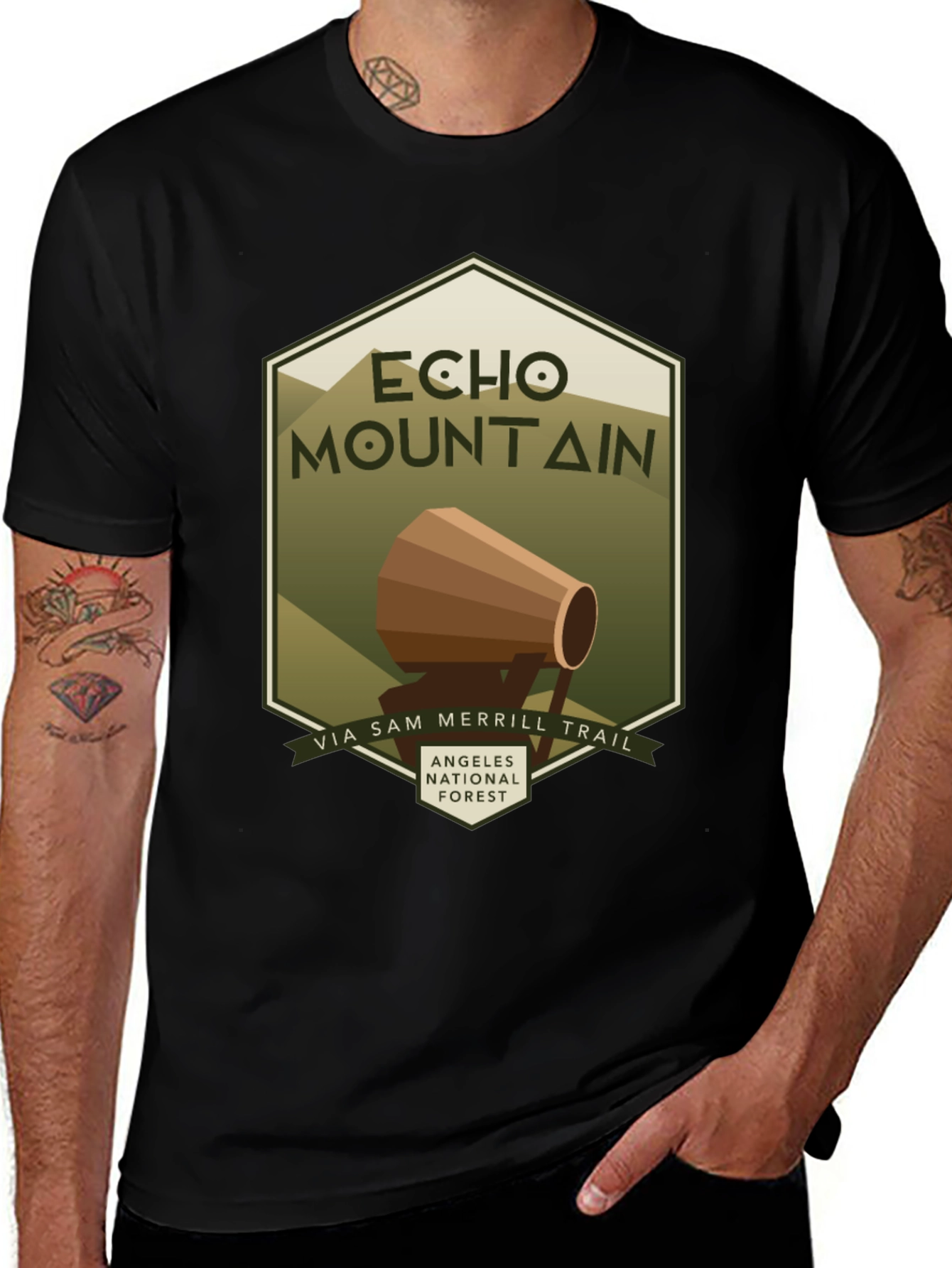 Variant 16 of Echo Mountain Angeles Forest T-Shirt