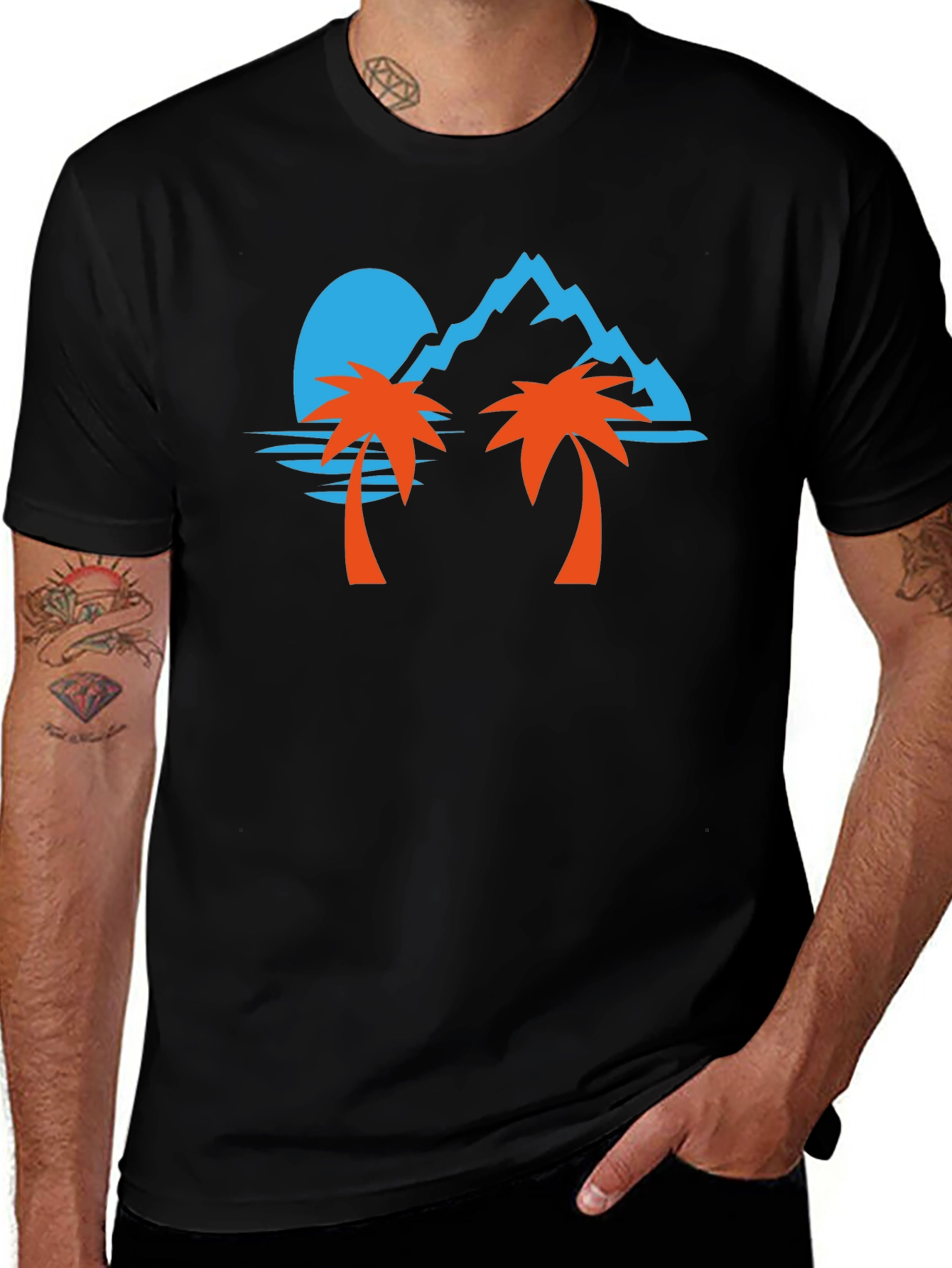 Tropical Mountain T-Shirt