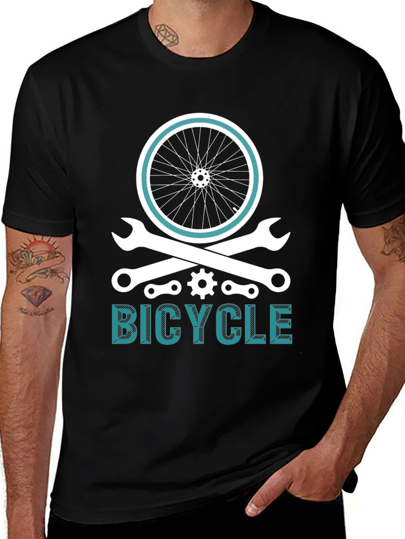 Bicycle Repair T-Shirt - Cool Graphic Tee