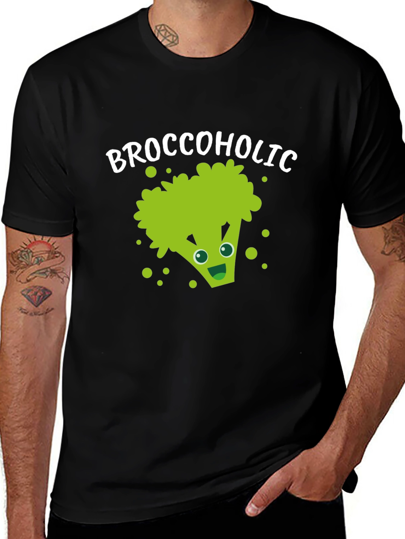 Variant 25 of Broccoholic Funny T-Shirt