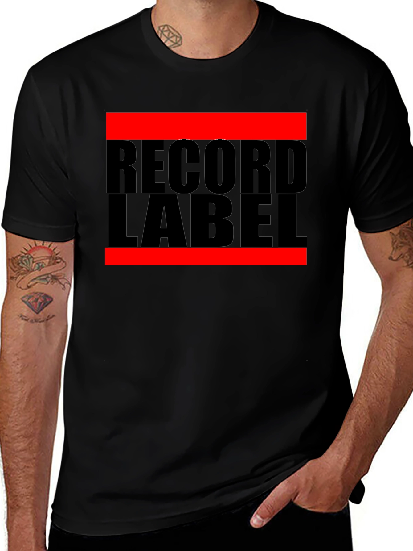 Variant 12 of Record Label Graphic T-Shirt