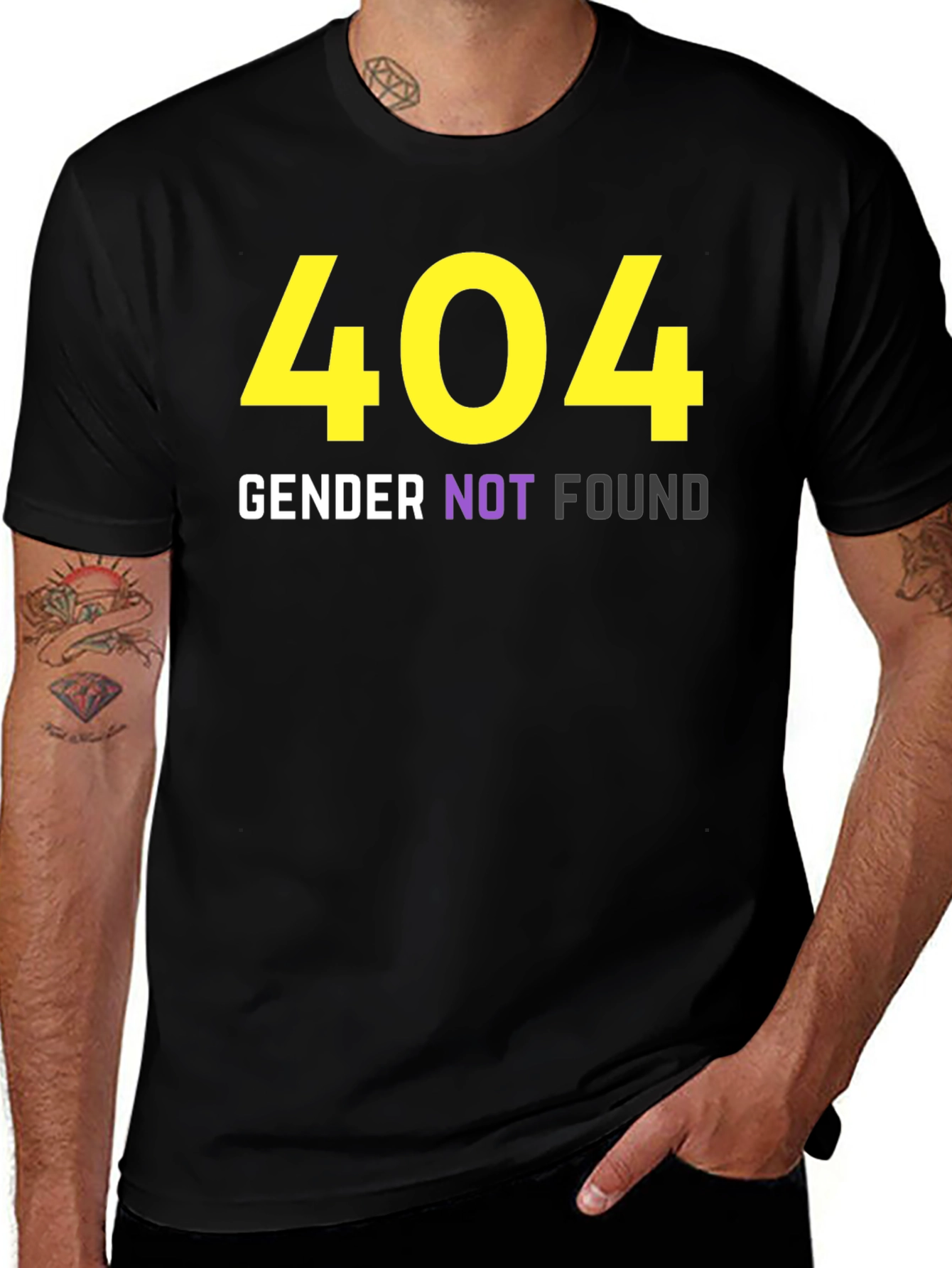 Variant 10 of 404 Gender Not Found T-Shirt