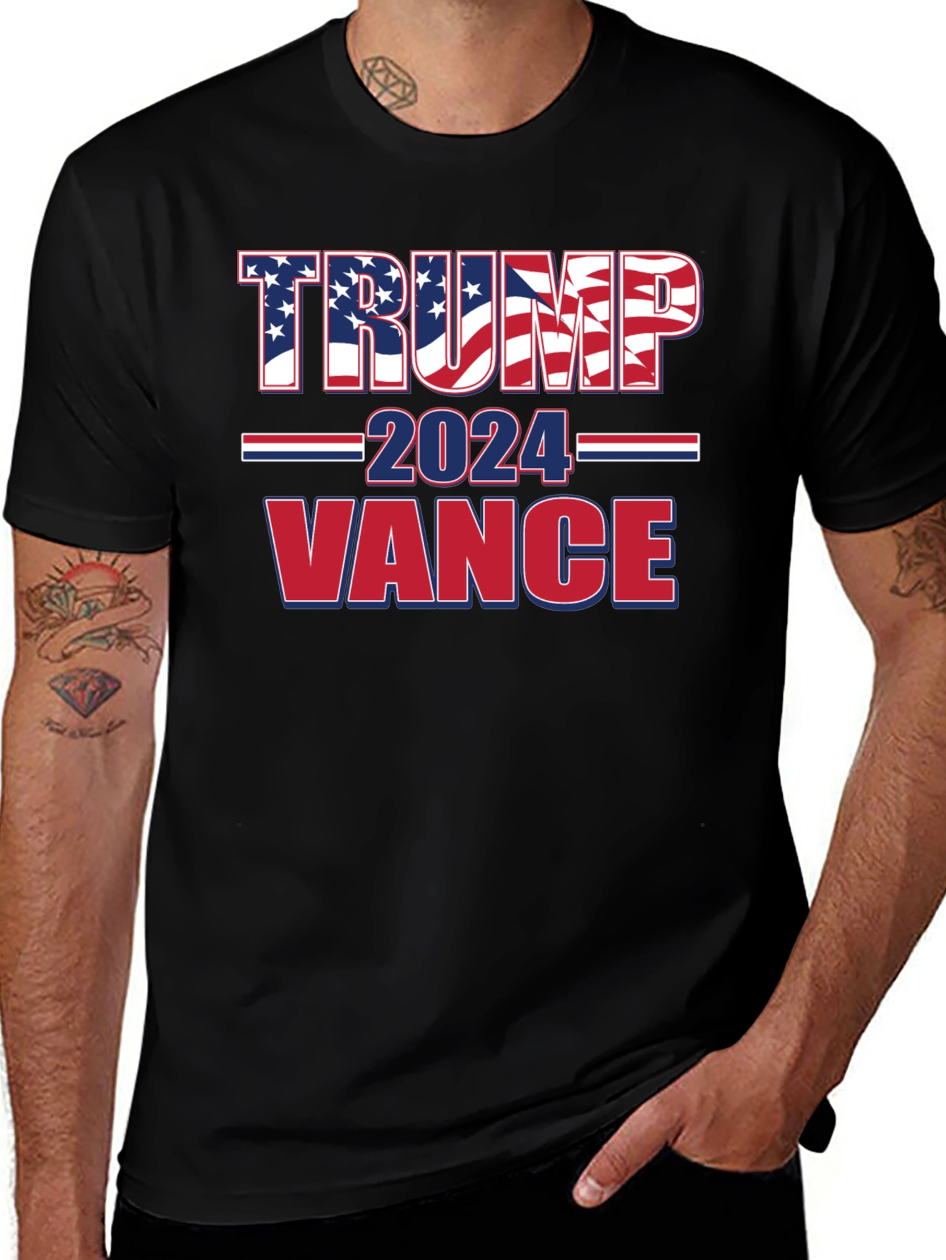Trump Vance 2024 Political T-Shirt