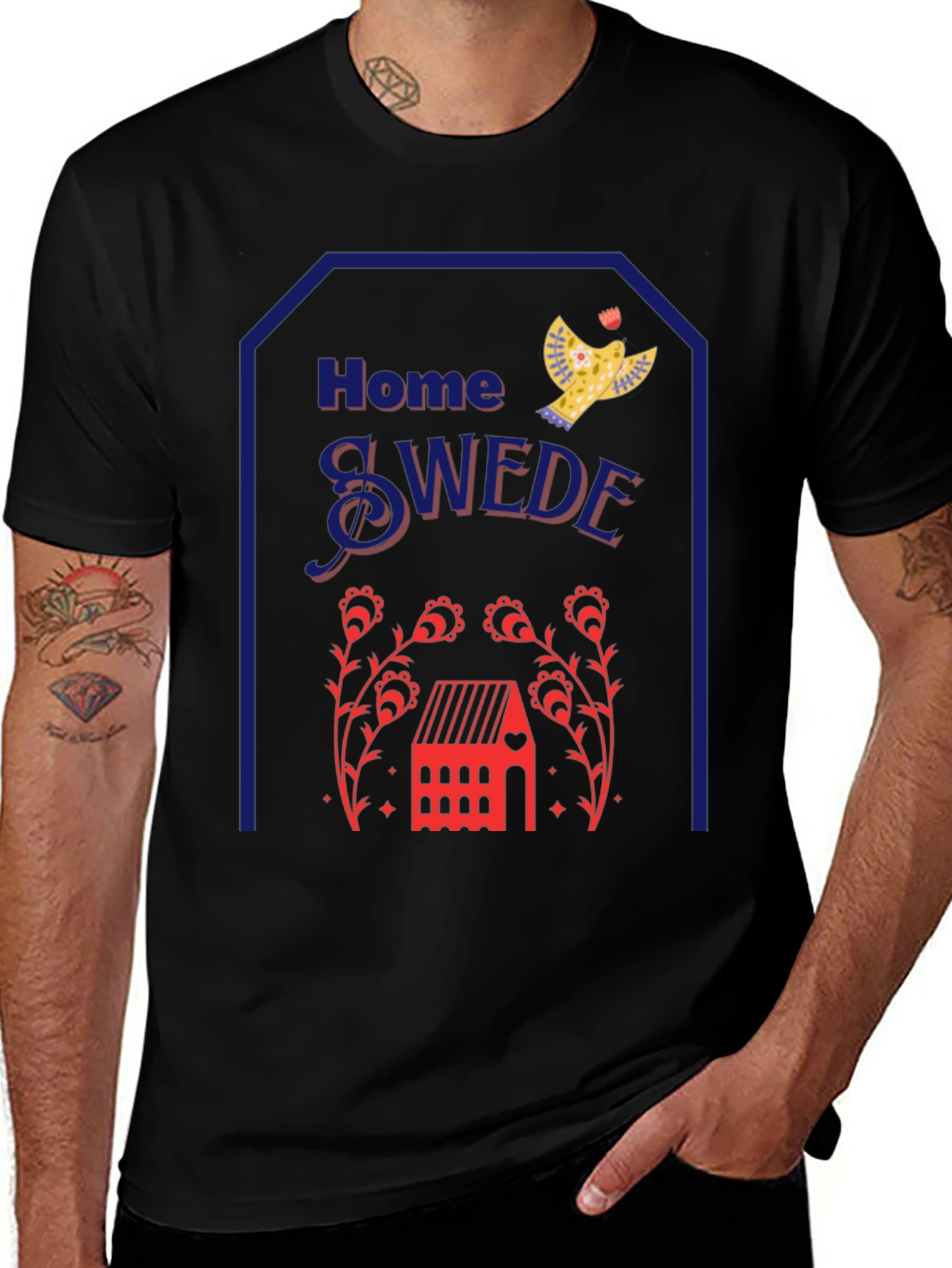 Variant 9 of Home Swede Graphic T-Shirt