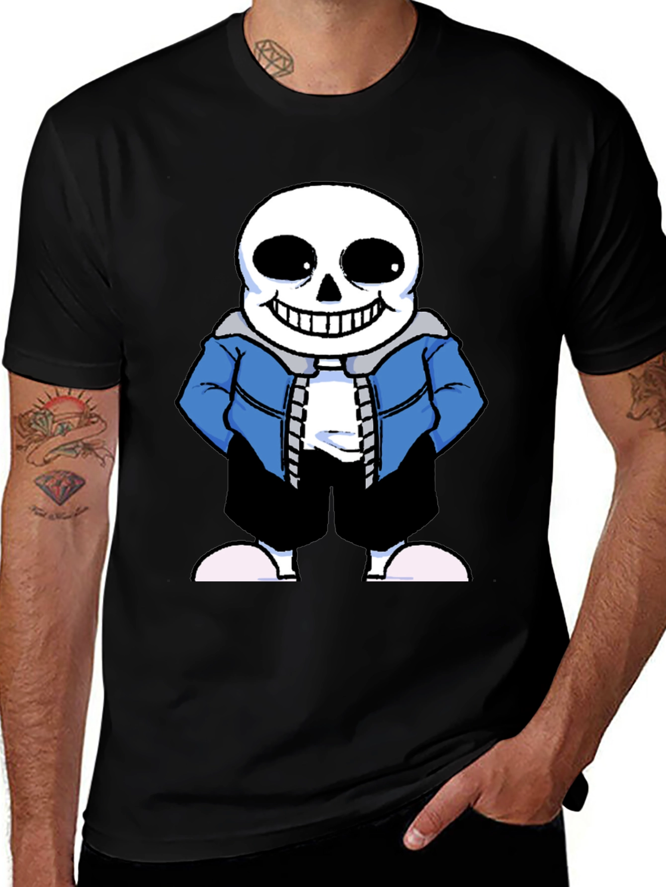 Sans Undertale Black T-Shirt