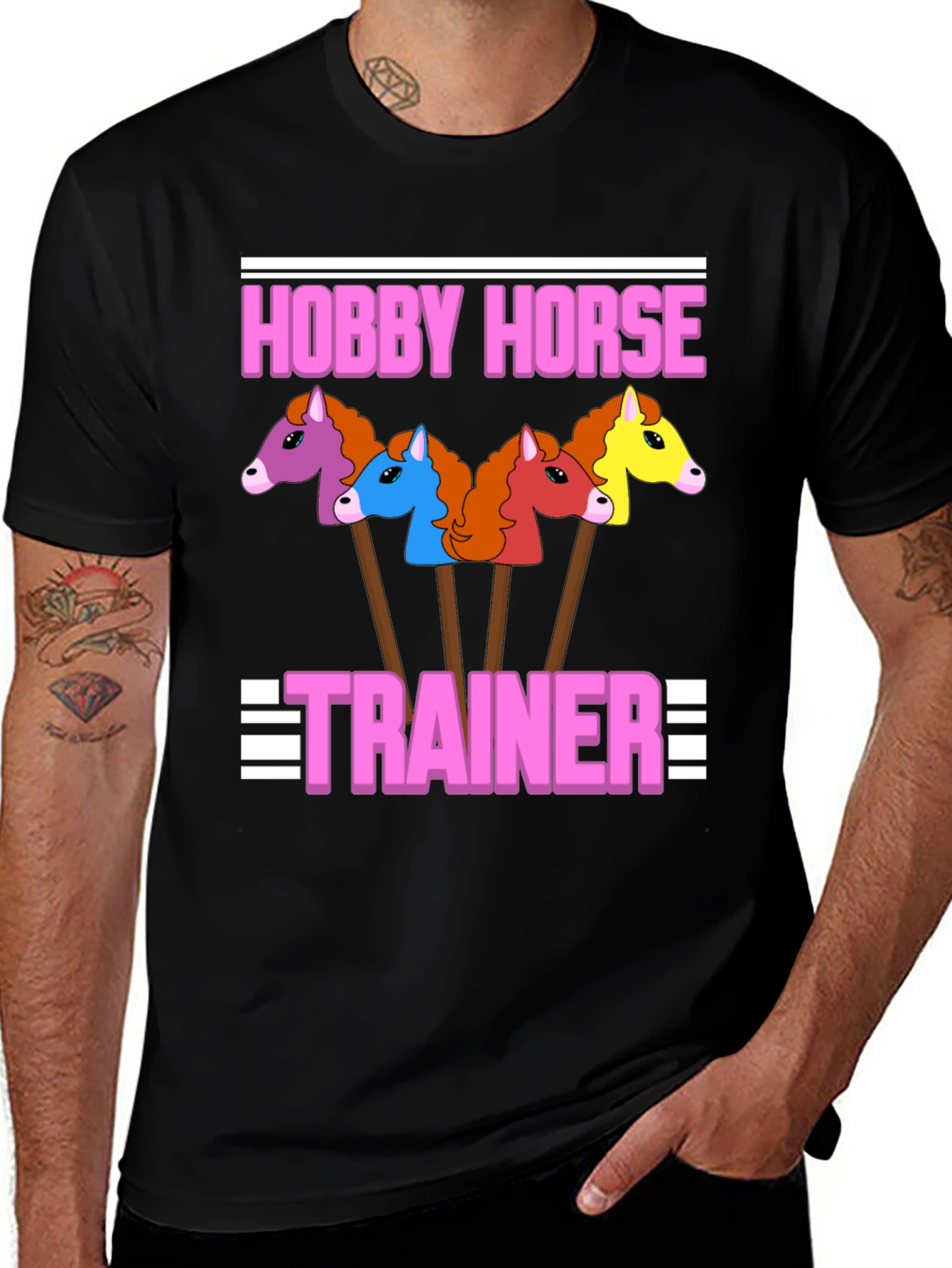 Hobby Horse Trainer Graphic Tee