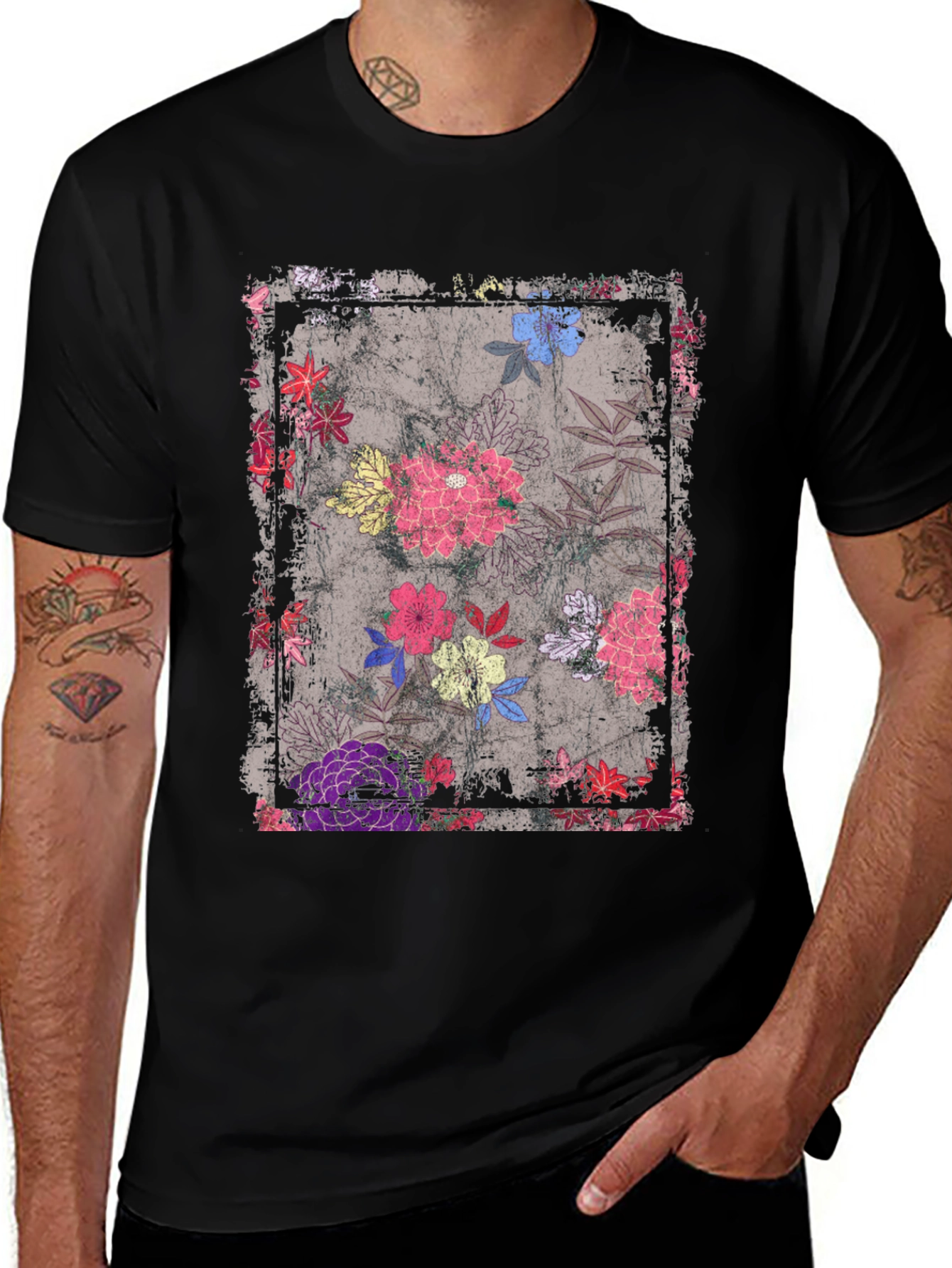 Variant 20 of Floral Vintage T-Shirt