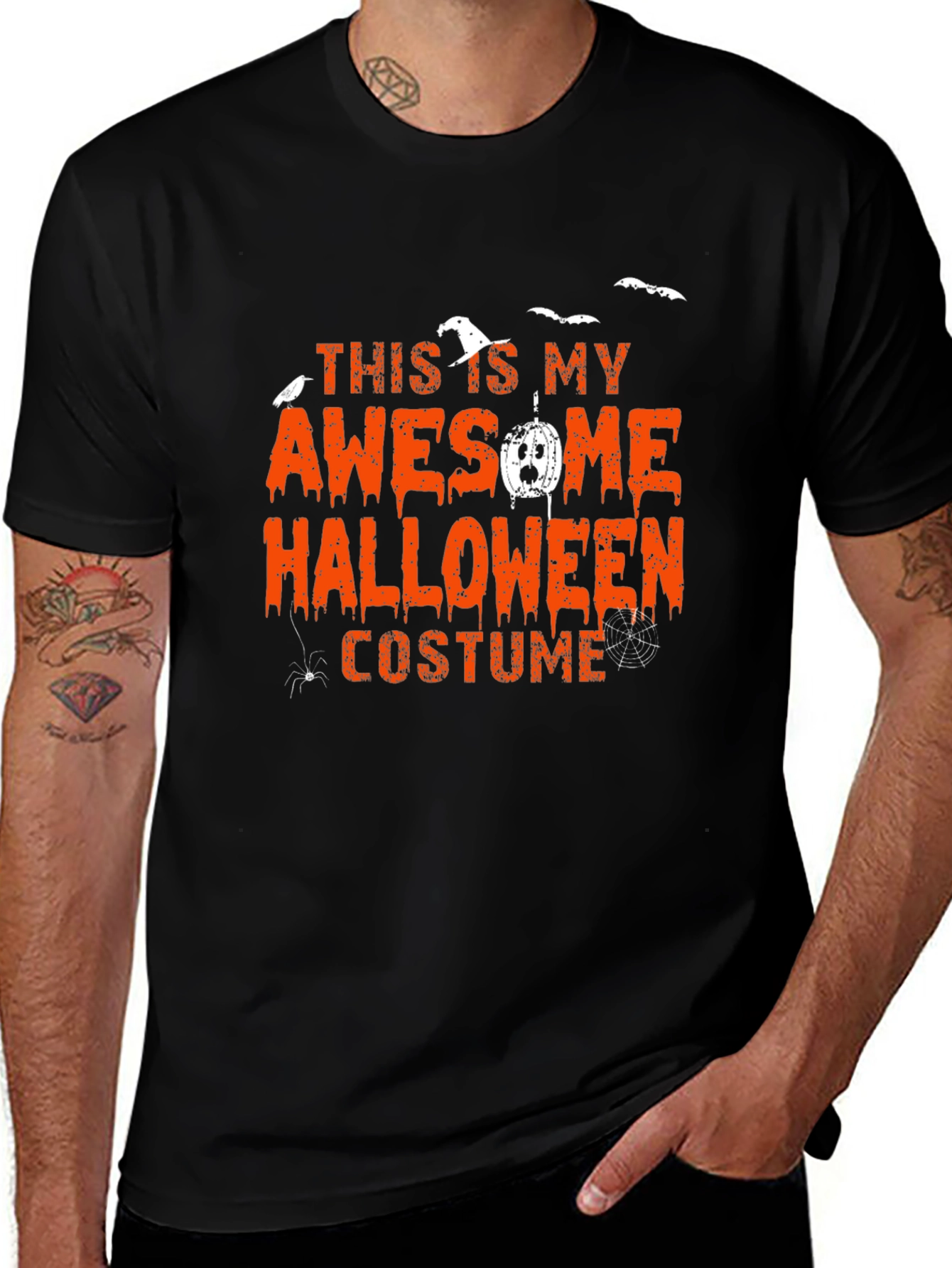Awesome Halloween Costume T-Shirt - Spooky Season Apparel