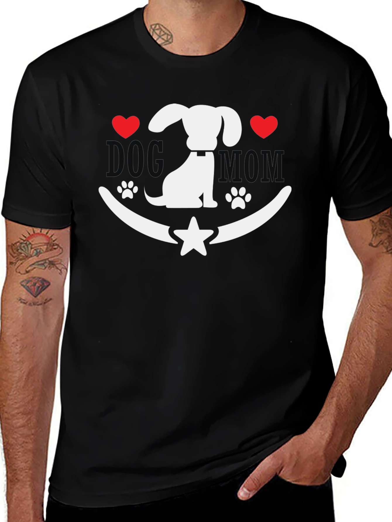 Variant 14 of Dog Mom T-Shirt: Cute Puppy Lover Tee