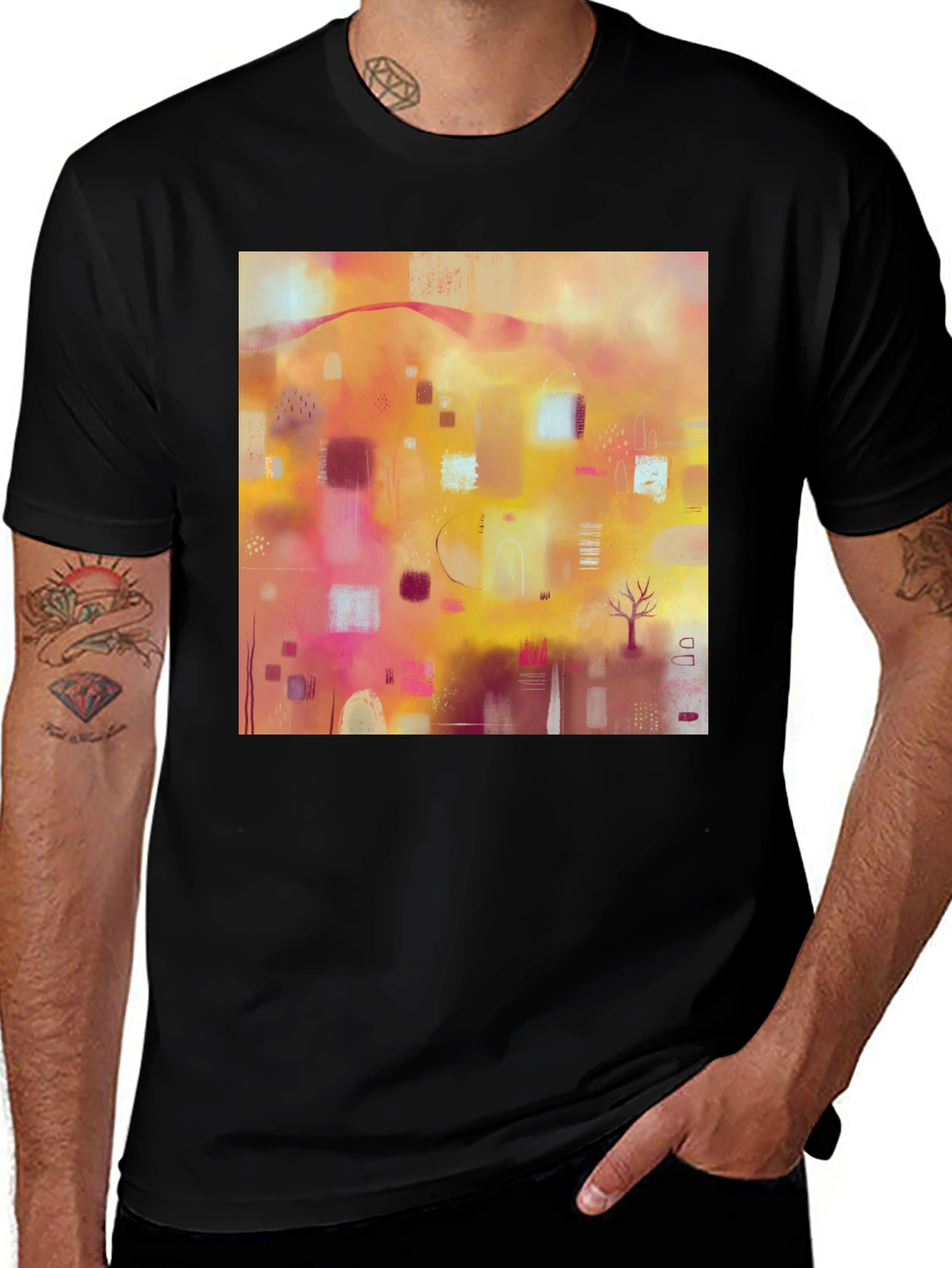 Variant 12 of Abstract Art Graphic Tee