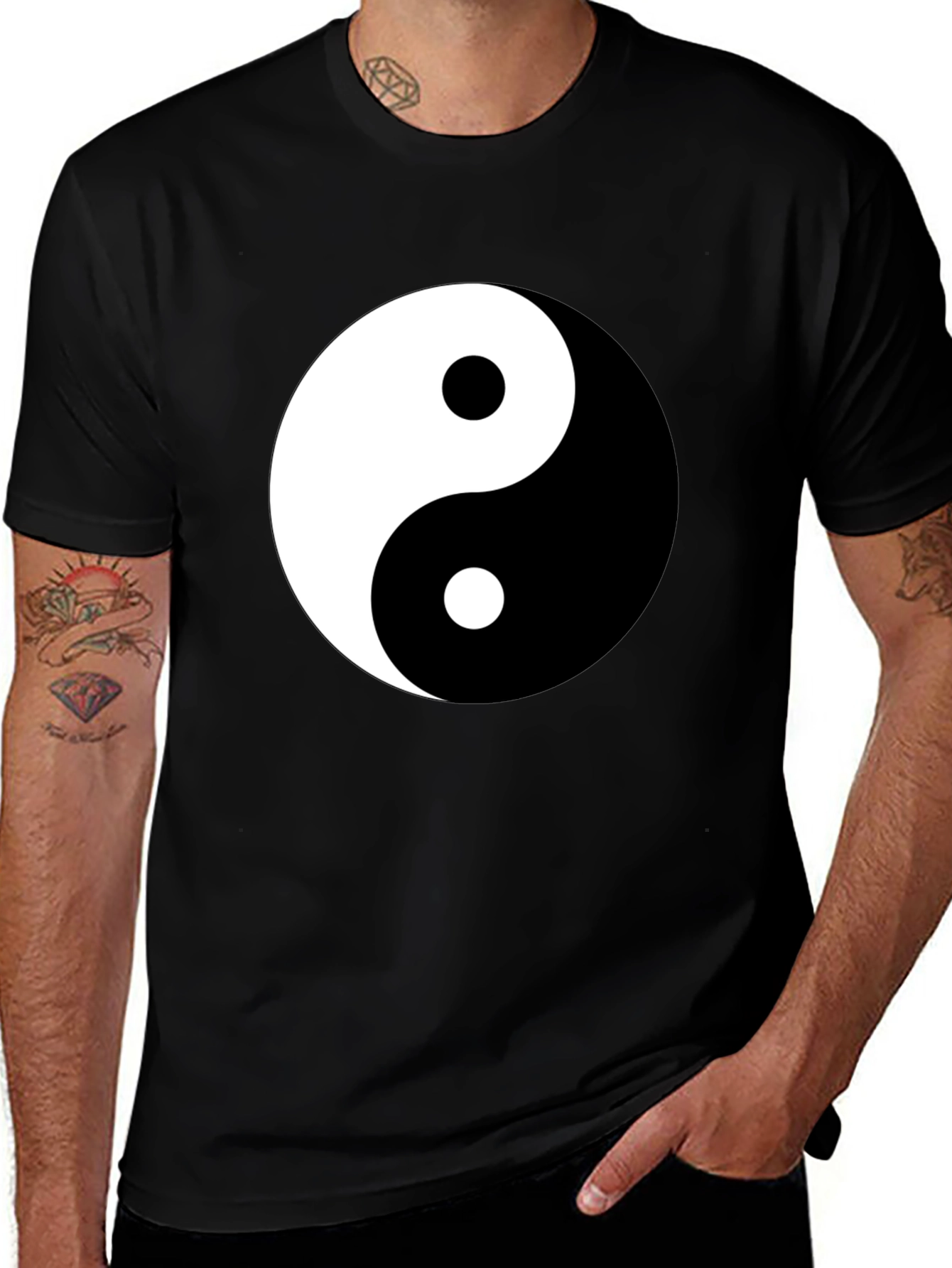 Yin Yang Symbol T-Shirt - Harmony & Balance