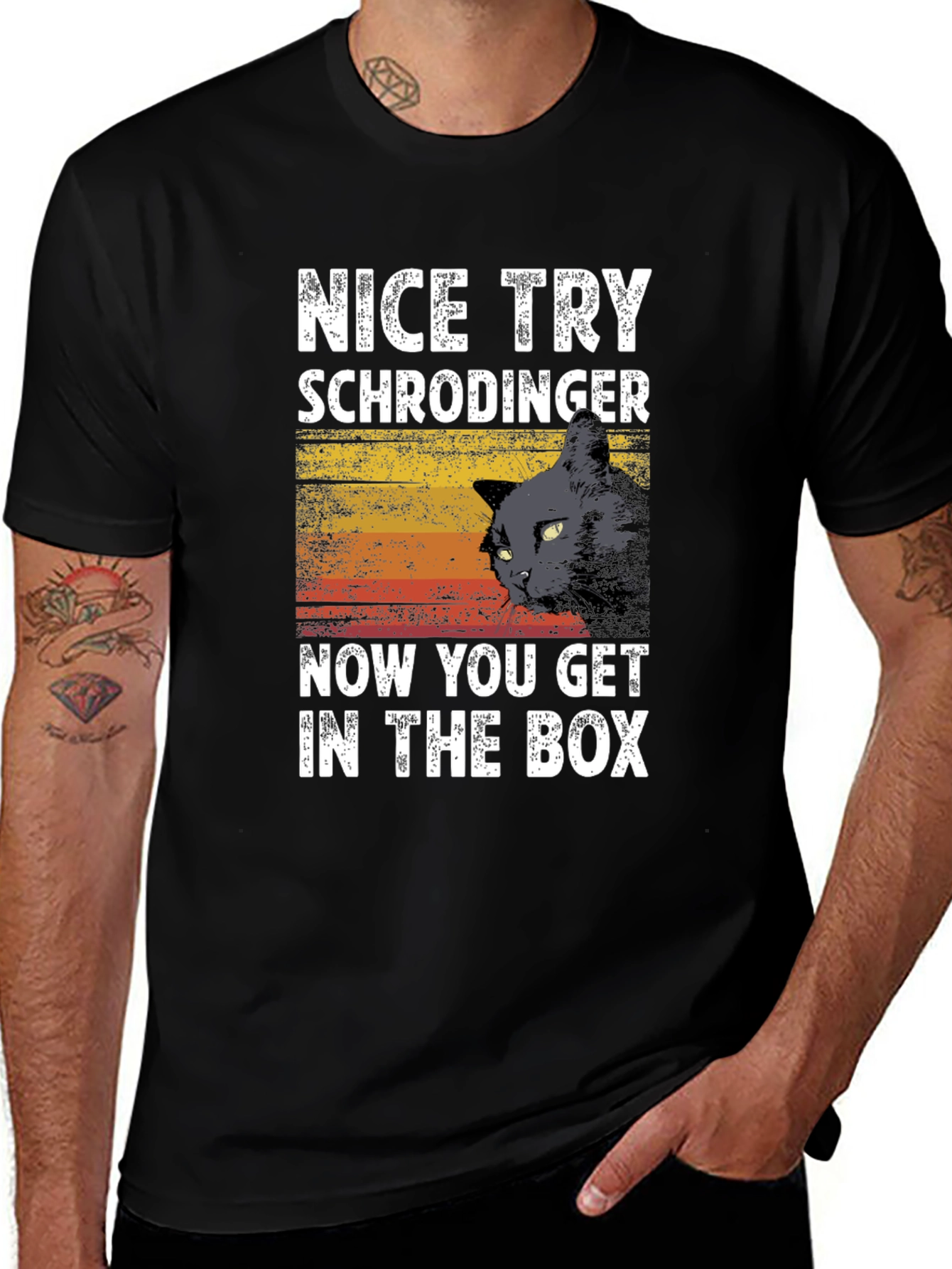 Schrödinger's Cat T-Shirt - Funny Physics Tee