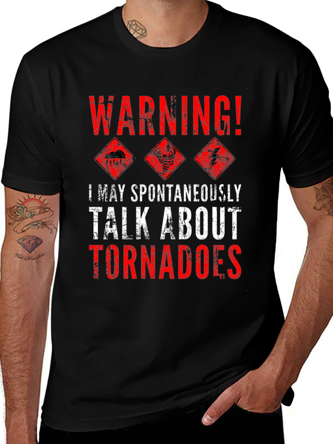 Warning Tornadoes T-Shirt