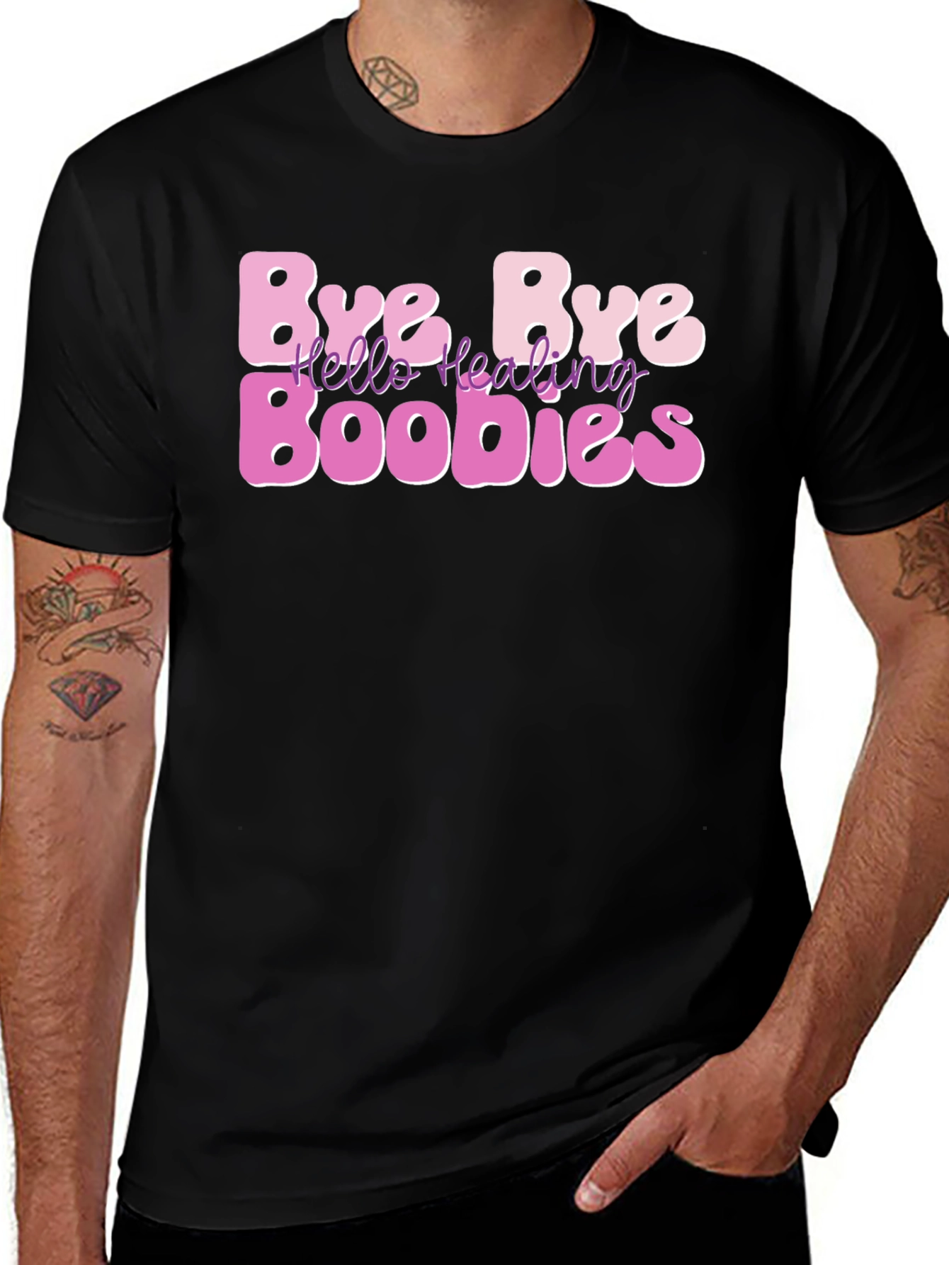 Variant 23 of Bye Bye Boobies Graphic Tee