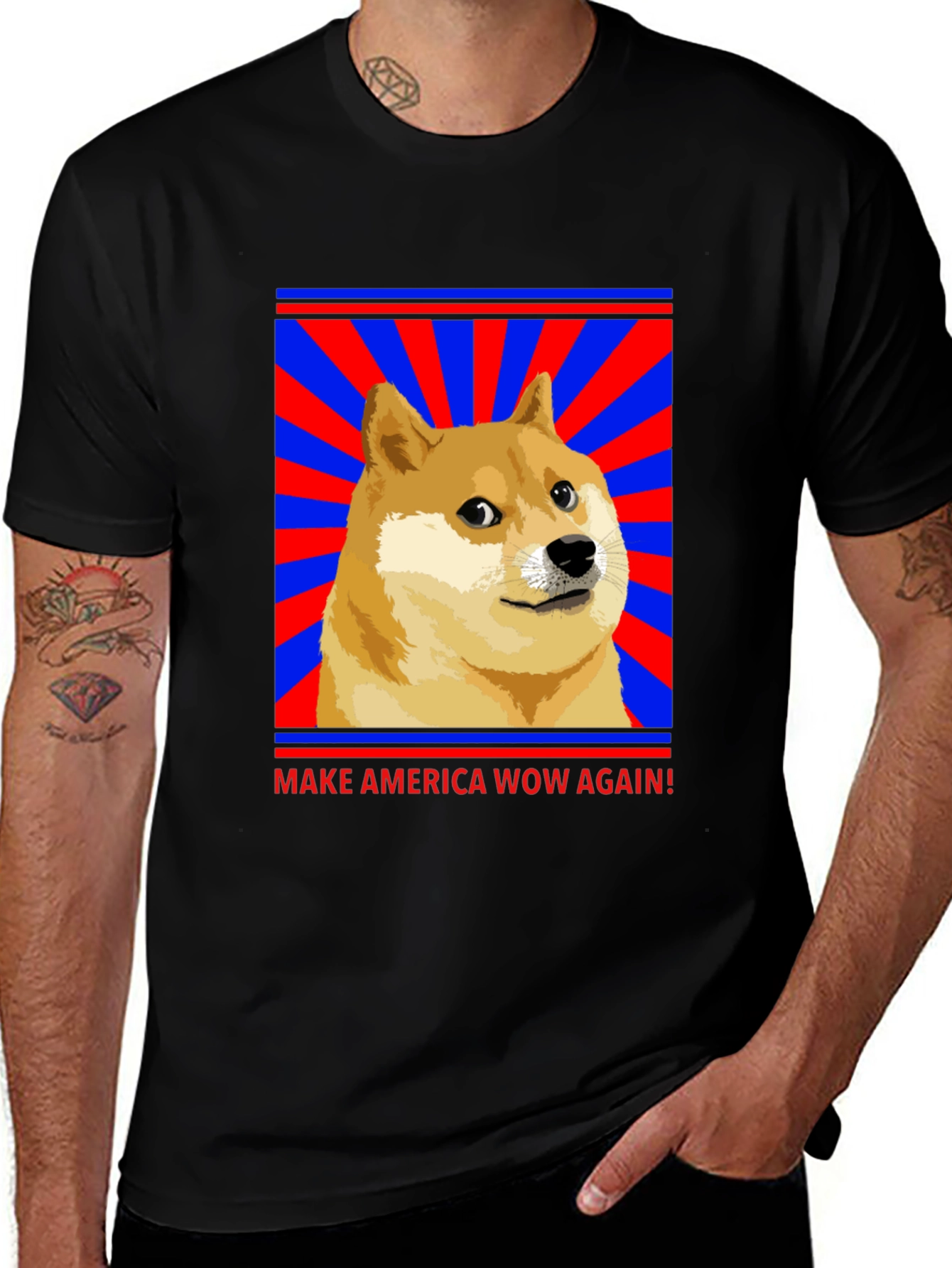 Doge Make America Wow Again T-Shirt