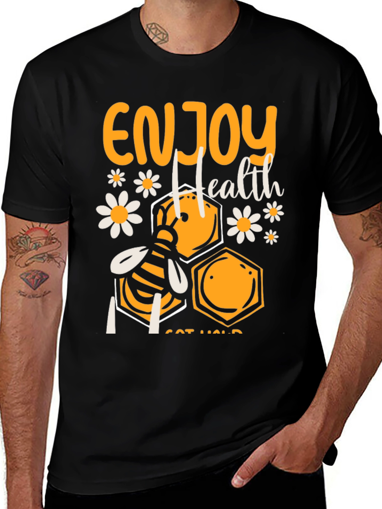 Variant 16 of Enjoy Health Bee T-Shirt